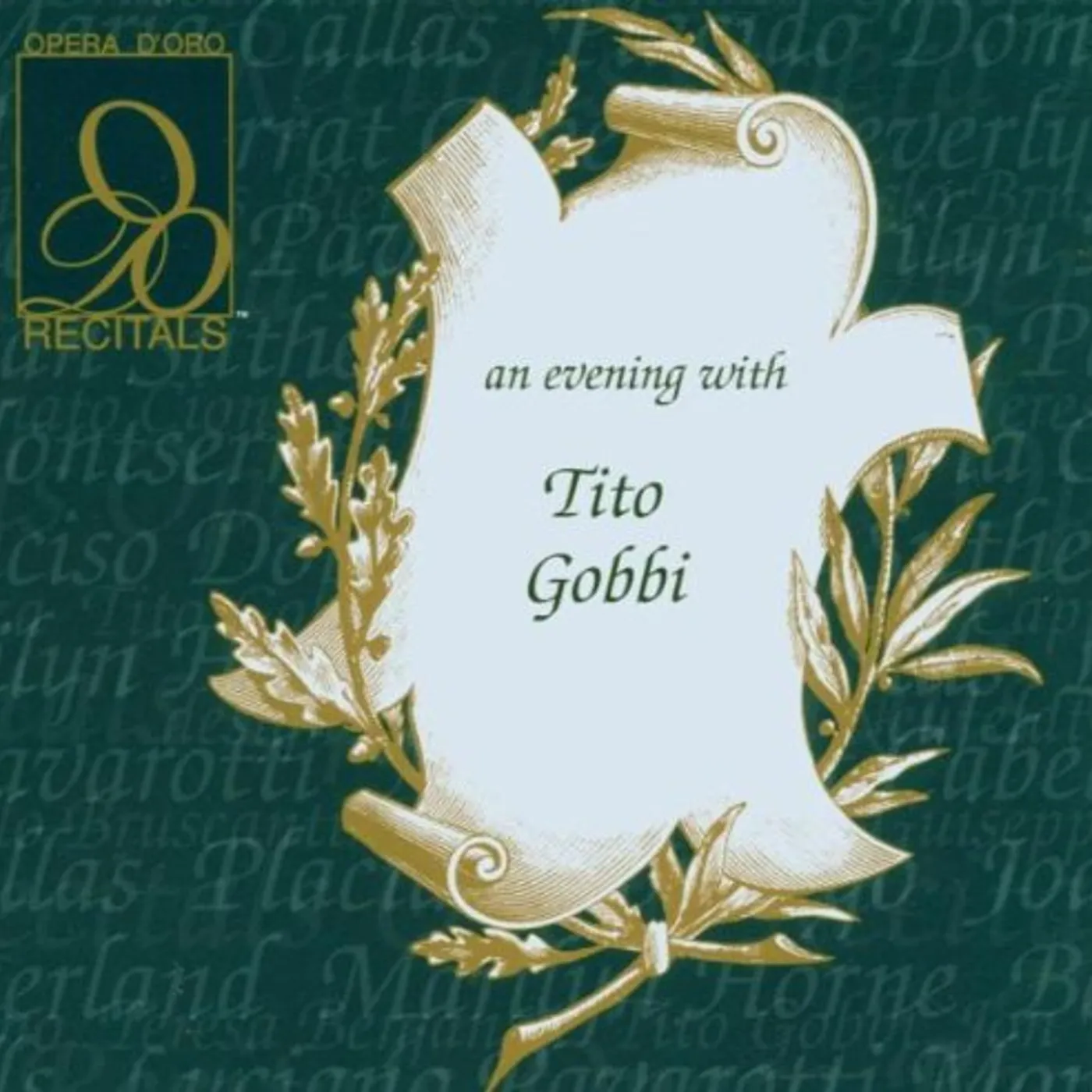 EVENING WITH TITO GOBBI CD