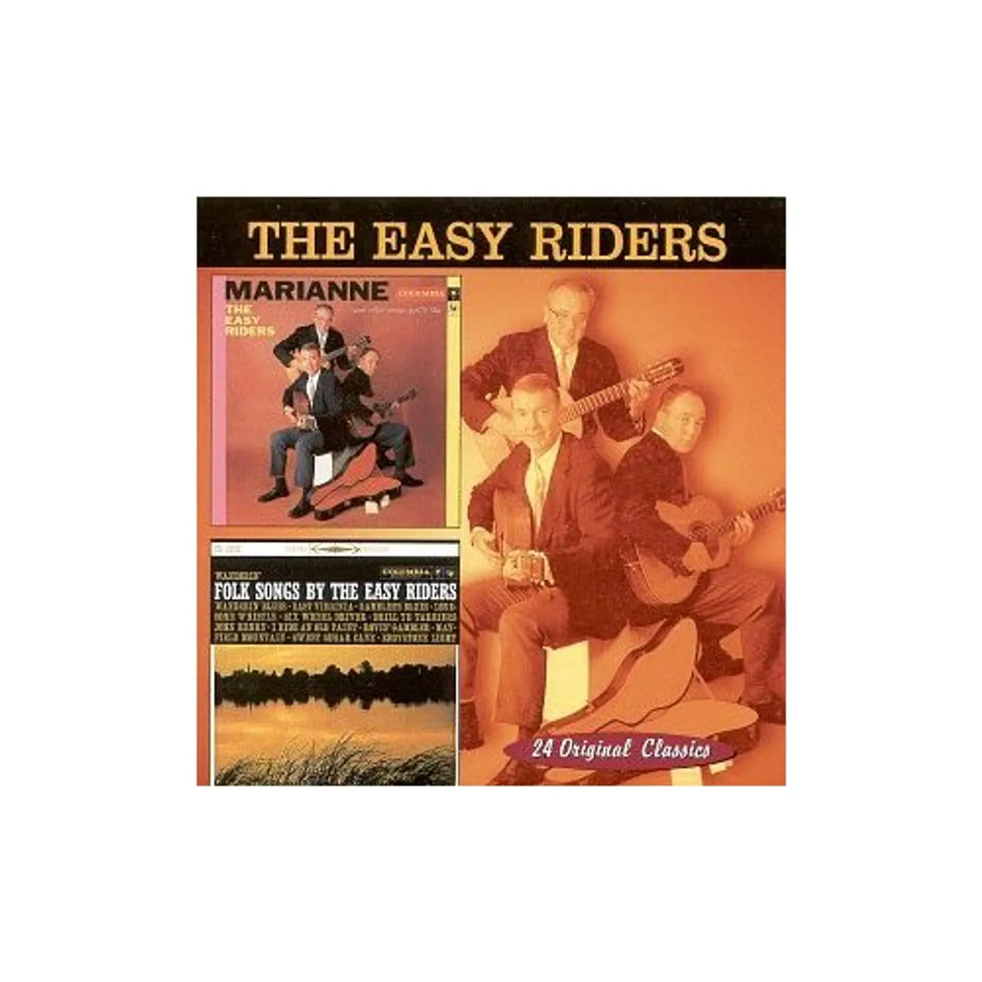 Easy Riders MARIANNE / WANDERIN FOLK SONGS CD