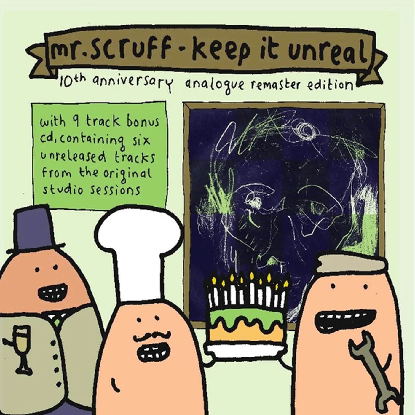 Mr. Scruff Keep It Unreal Vinyl Record