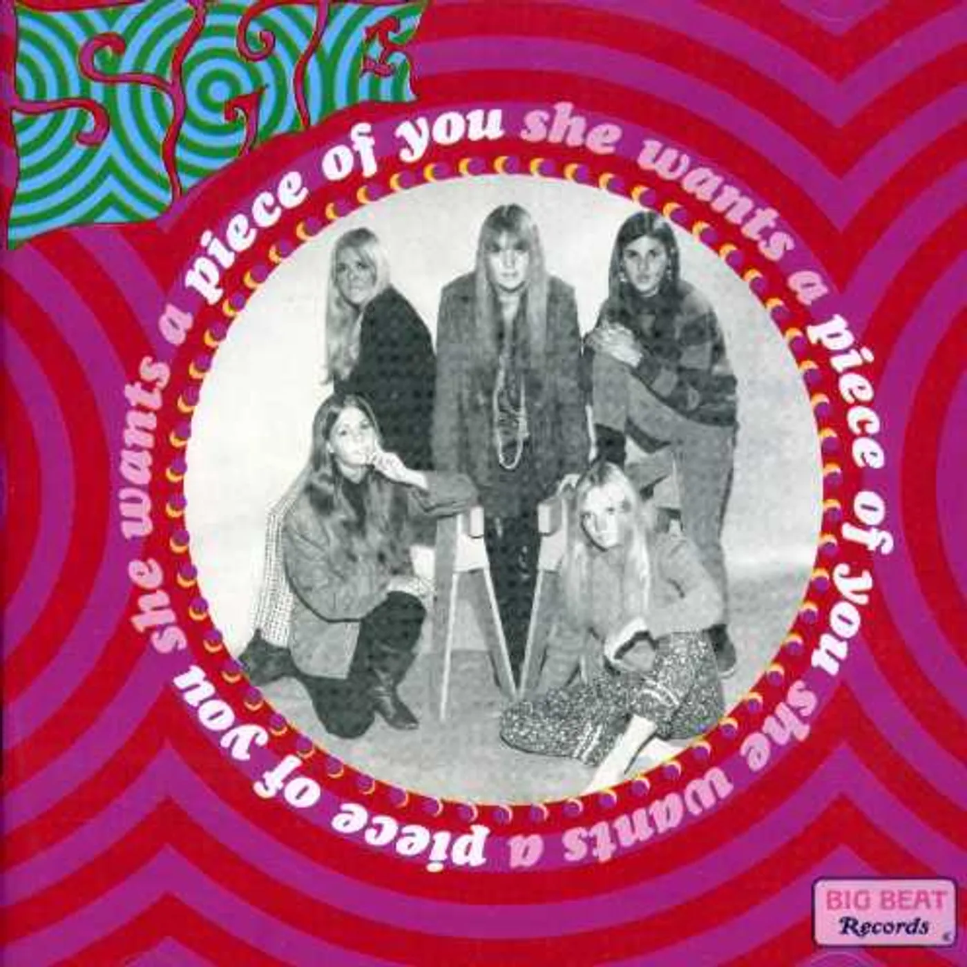 She WANTS A PIECE OF YOU CD