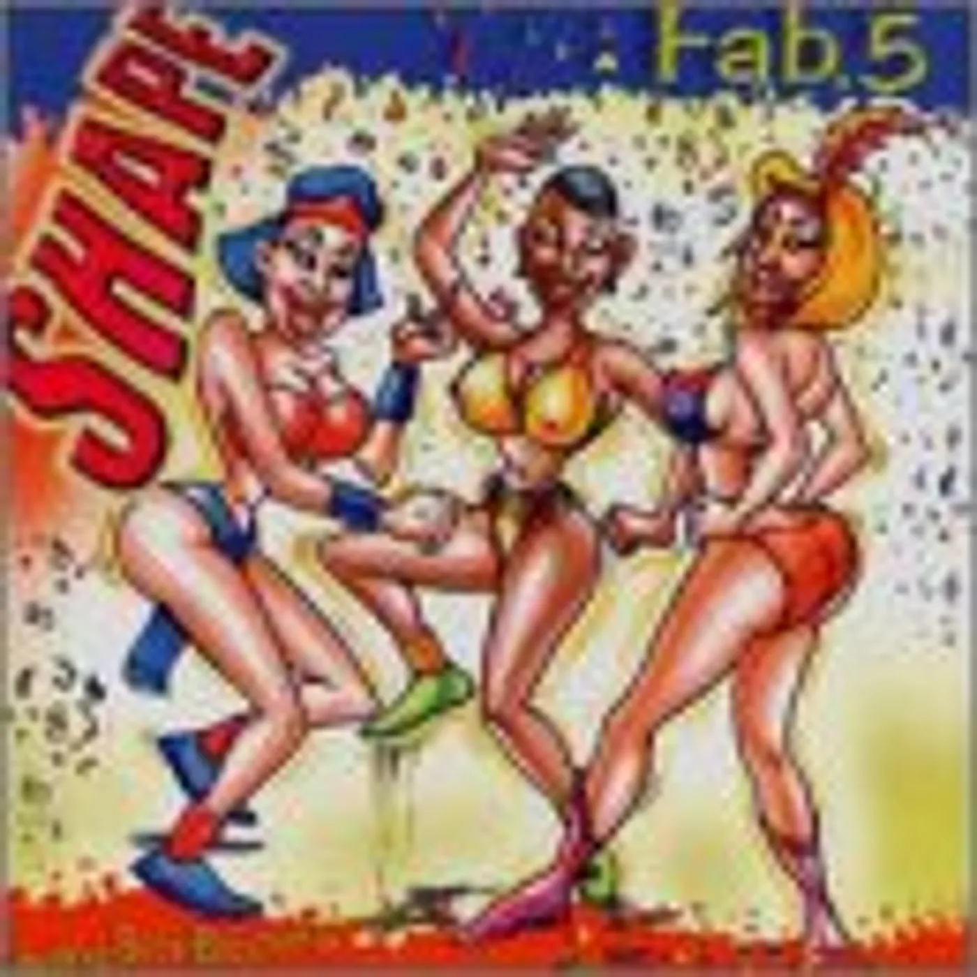 Fab 5 Shape Vinyl Record
