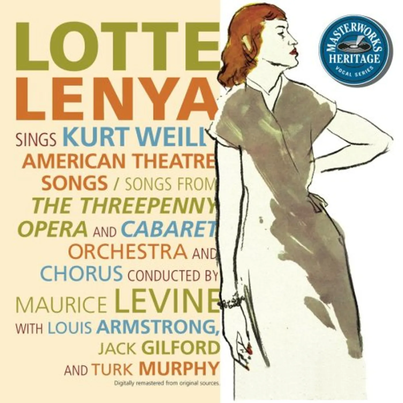 LOTTE LENYA SINGS KURT WEILL: AMERICAN THEATER CD