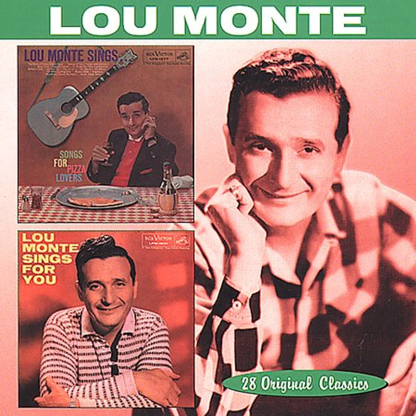SINGS SONGS FOR PIZZA LOVERS / LOU MONTE SINGS FOR CD