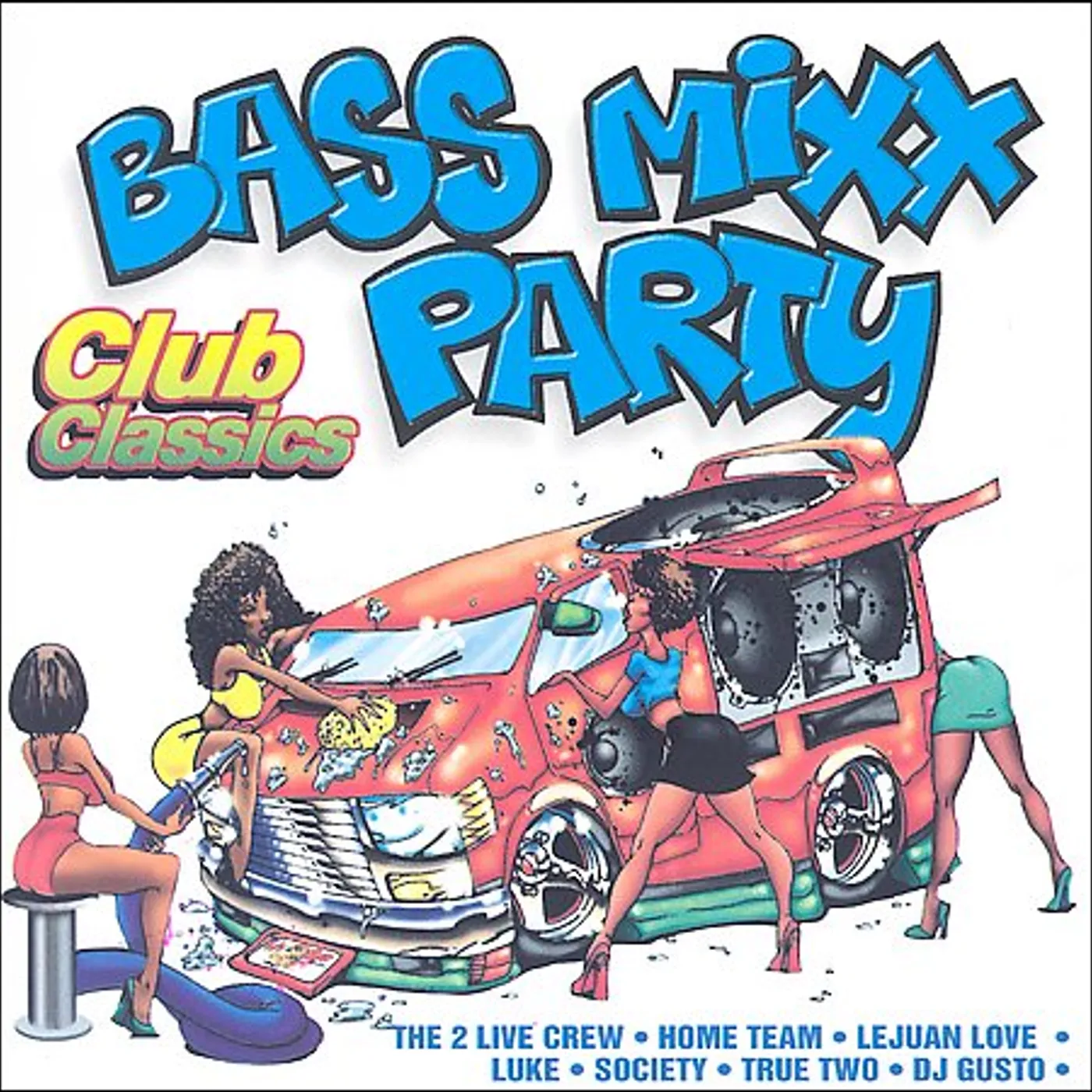 BASS MIXX PARTY CLUB CLASSICS / VARIOUS Vinyl Record - Clean