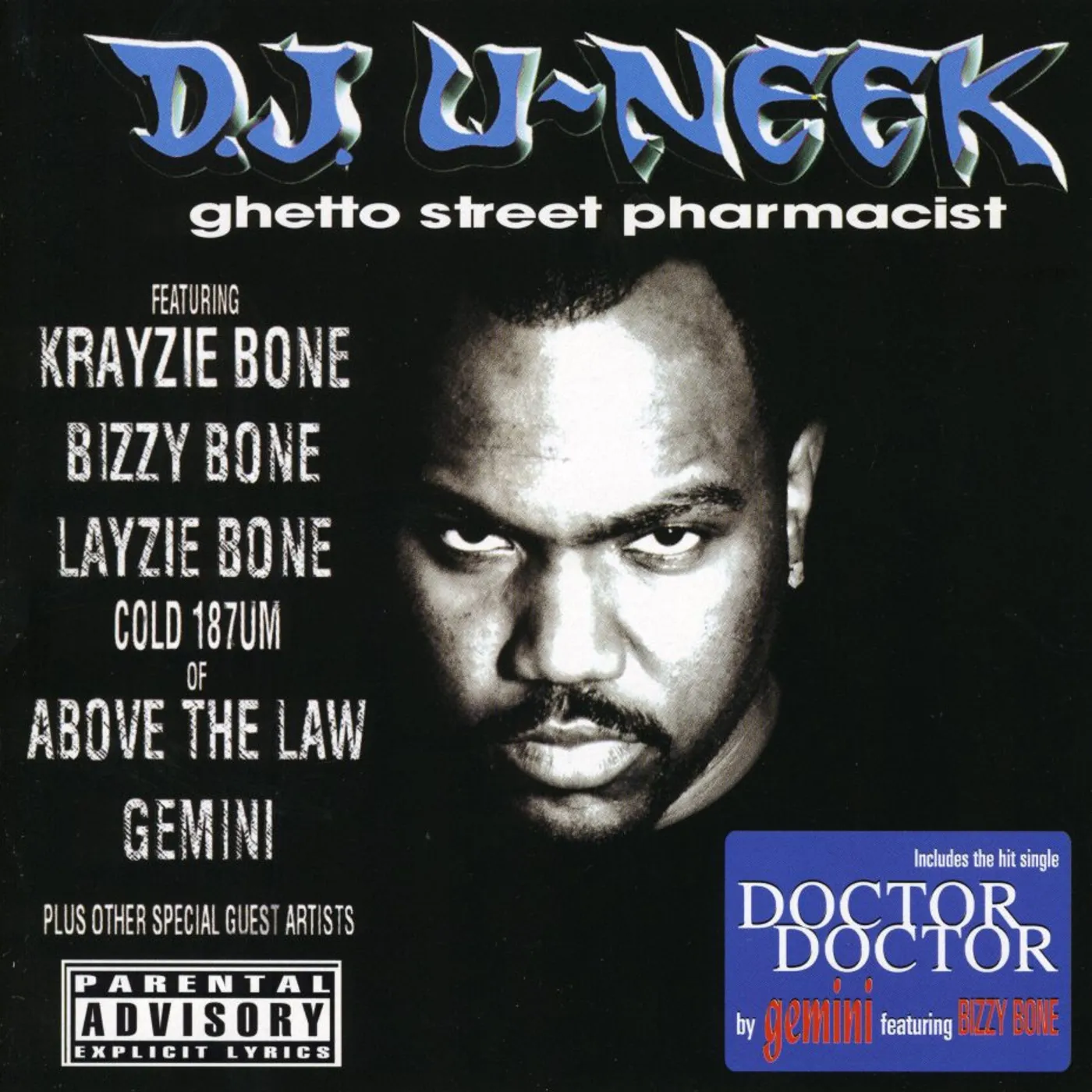 DJ U-Neek GHETTO STREET PHARMACIST CD