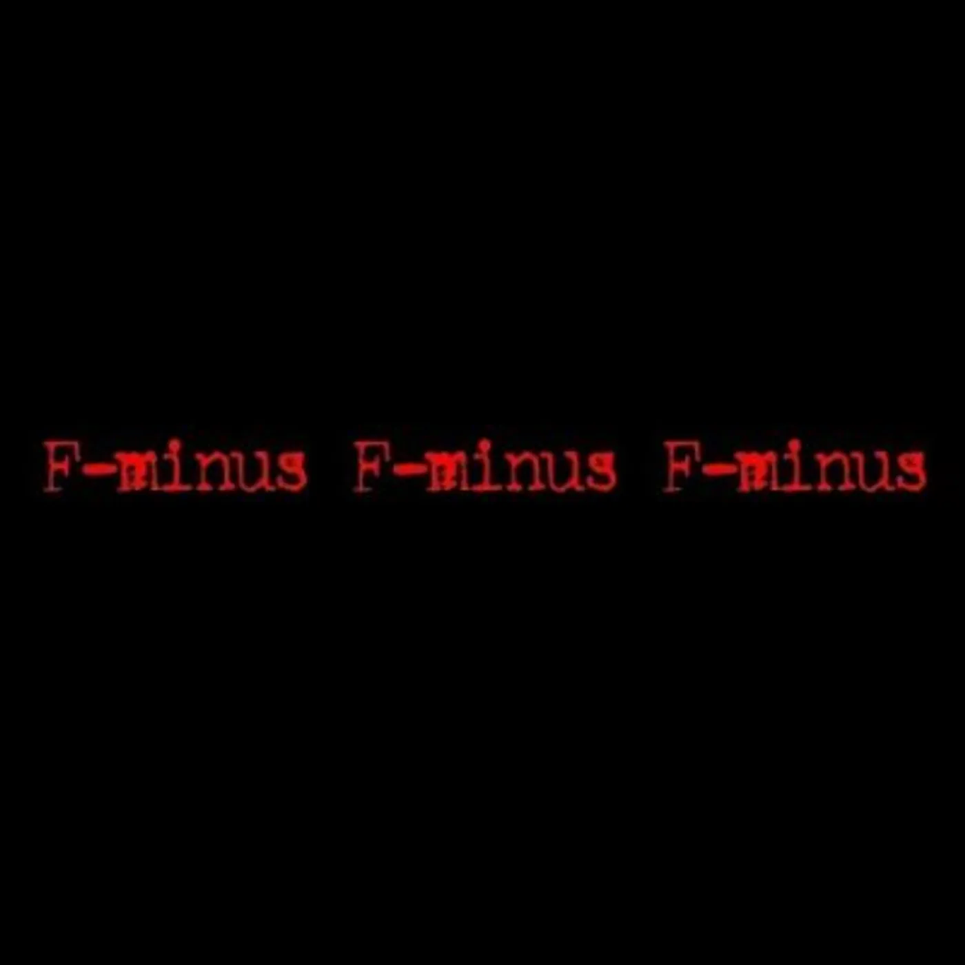 F-MINUS CD