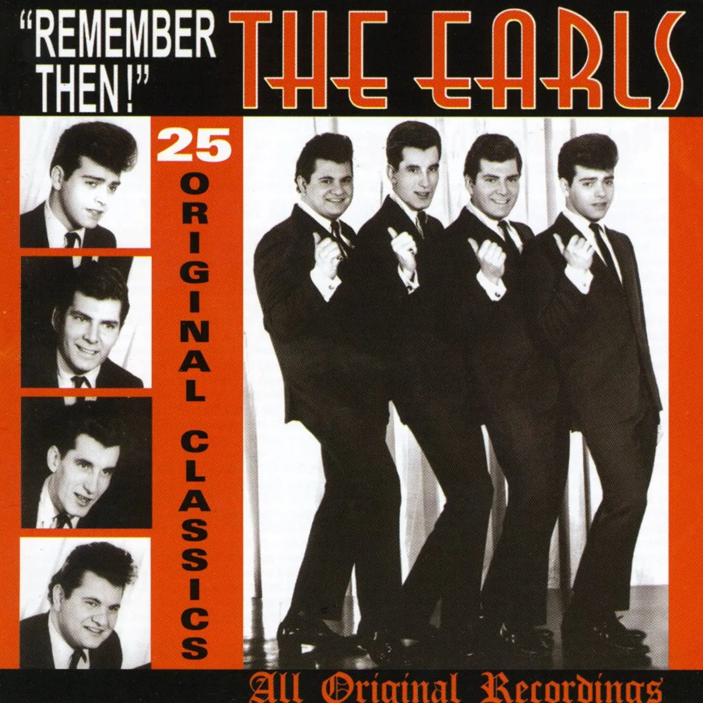 The Earls REMEMBER THEN CD