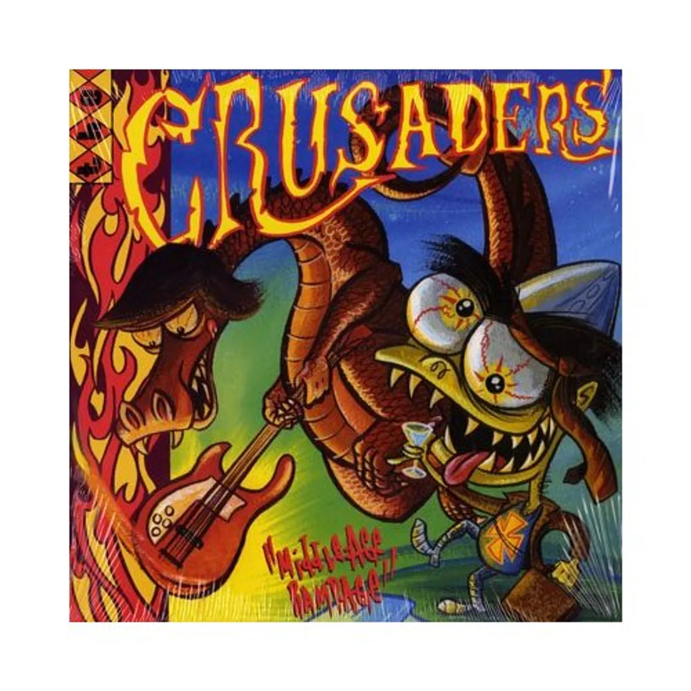 Crusaders MIDDLE AGE RAMPAGE Vinyl Record