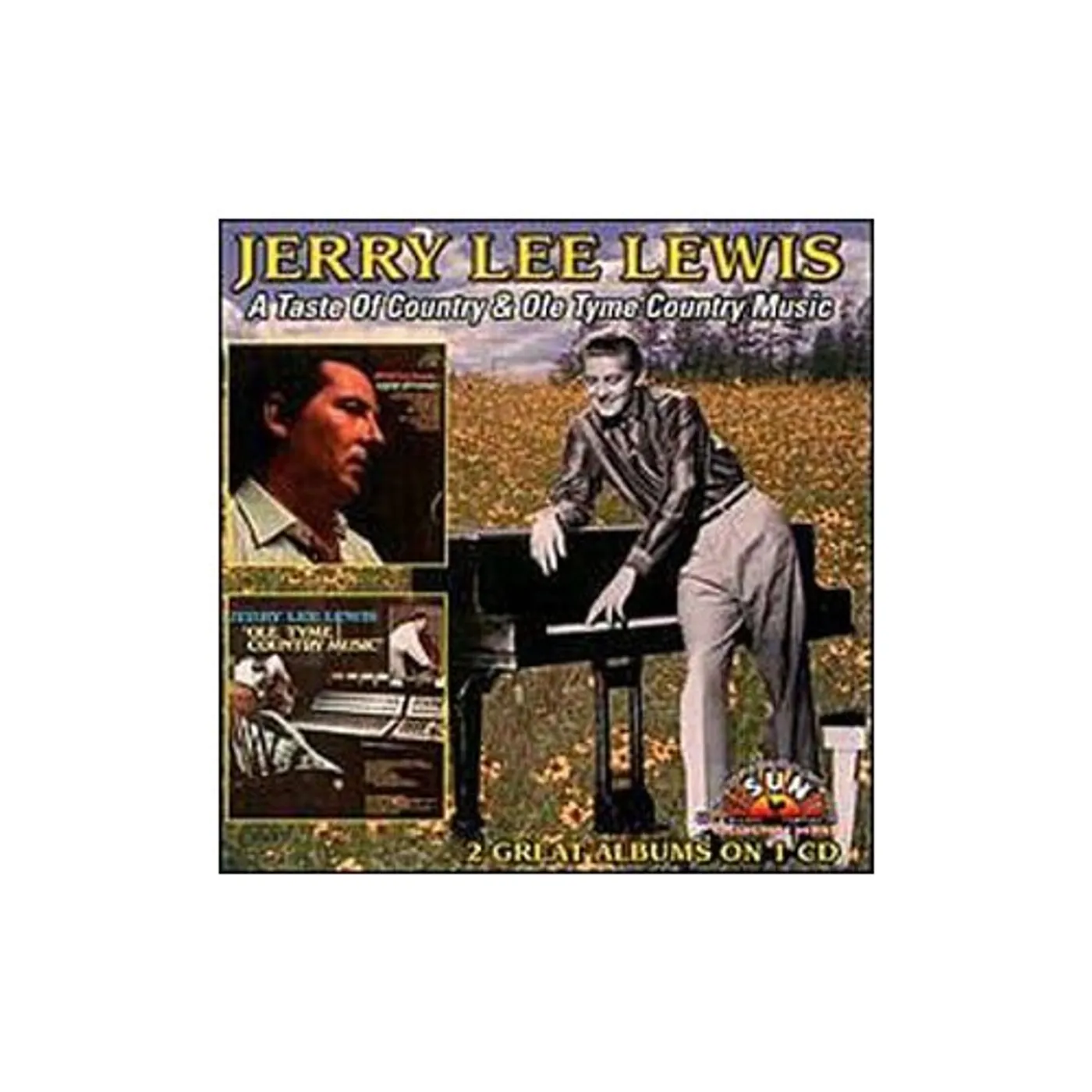 Jerry Lee Lewis TASTE OF COUNTRY / OLE TYME COUNTRY MUSIC CD