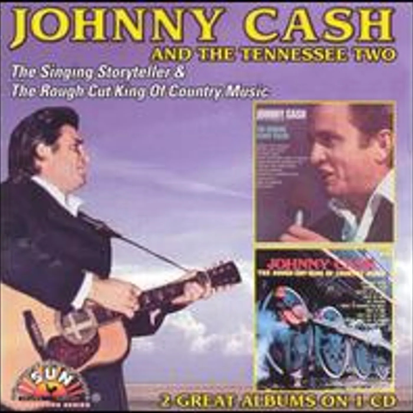 Johnny Cash SINGING STORYTELLER / ROUGH CUT KING OF COUNTRY CD