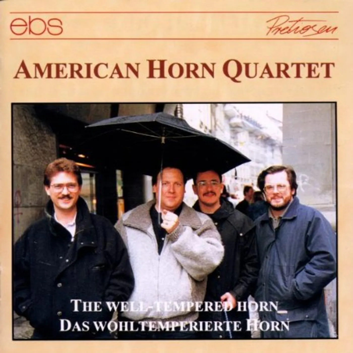 American Horn Quartet WELL-TEMPERED HORN: BACH, LOTTI, TELEMANN, ET AL CD