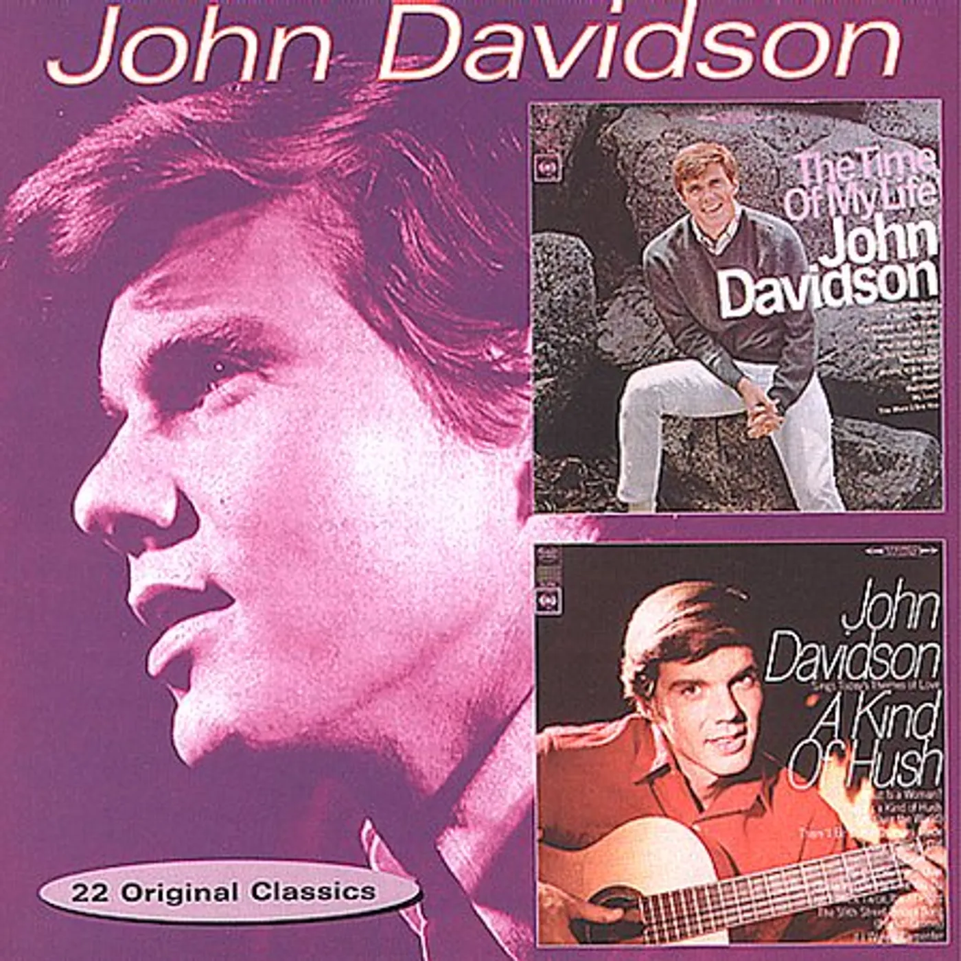 John Davidson TIME OF MY LIFE / KIND OF HUSH CD
