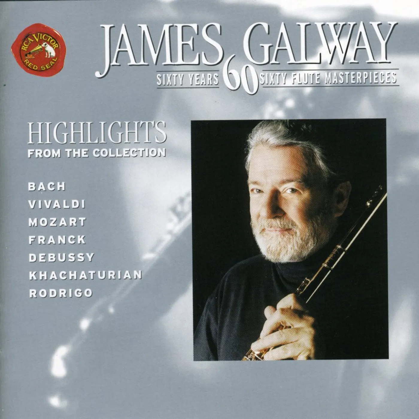 James Galway 60 YEARS 60 FLUTE MASTERPIECES CD
