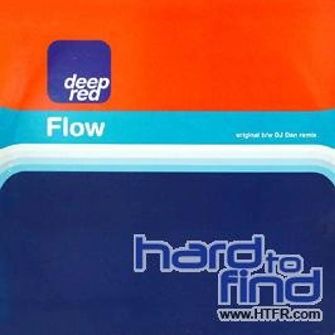 Deep Red Flow Vinyl Record