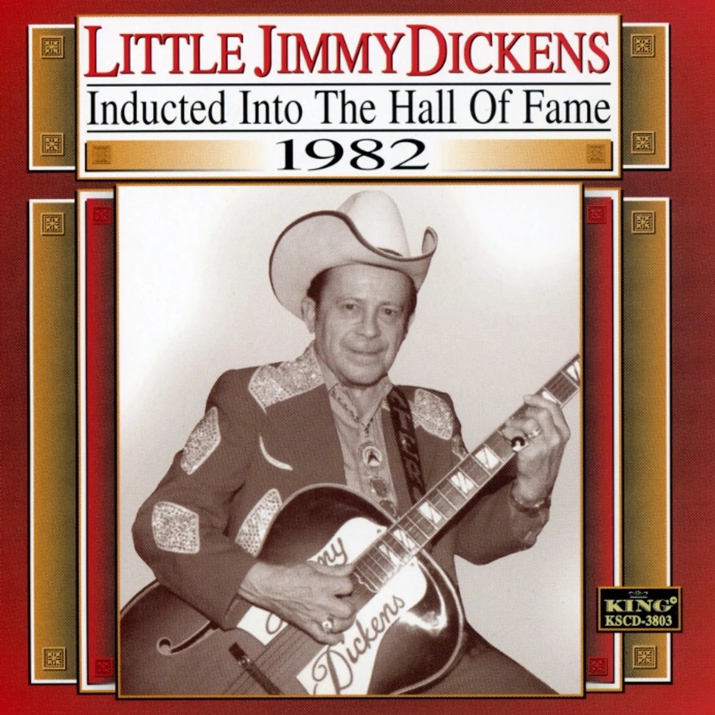 Jimmy Dickens COUNTRY MUSIC HALL OF FAME 1982 CD