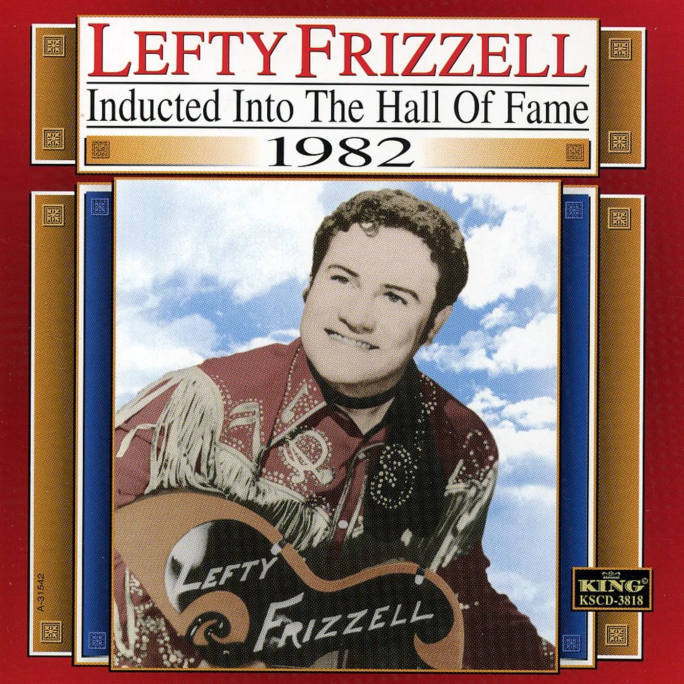 Lefty Frizzell COUNTRY MUSIC HALL OF FAME 1982 CD