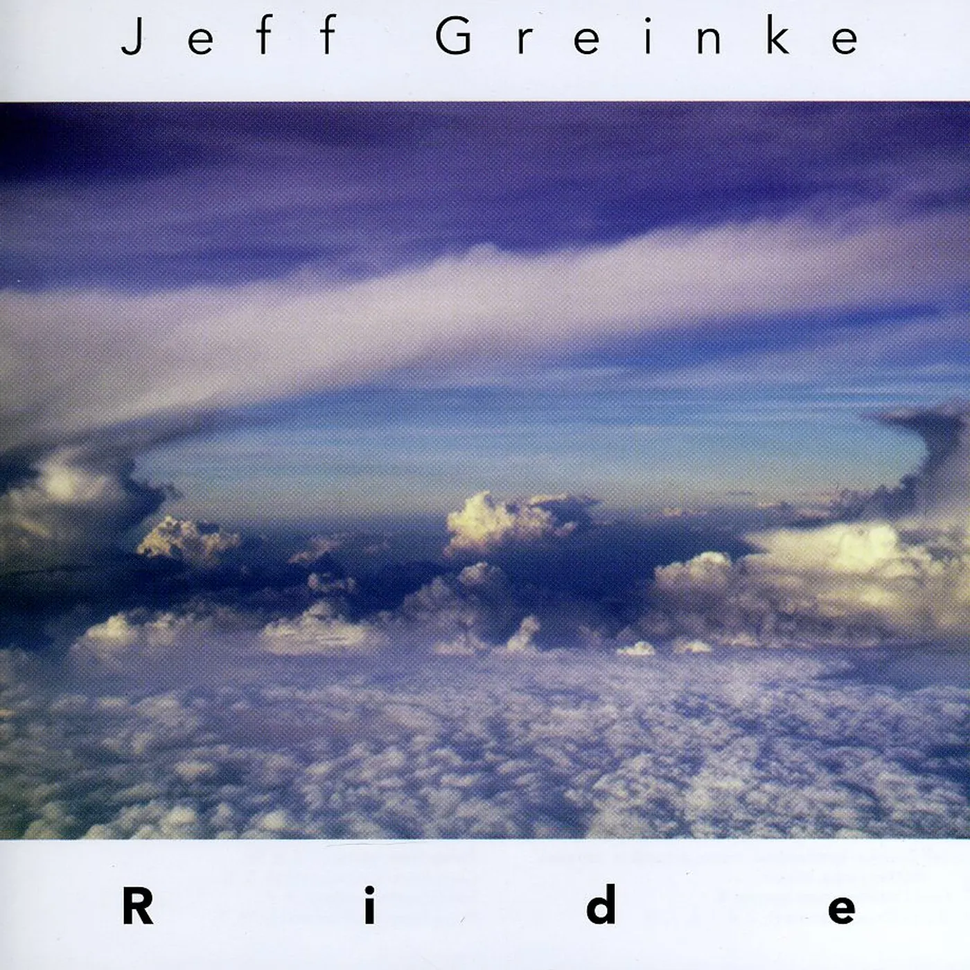 Jeff Greinke RIDE CD