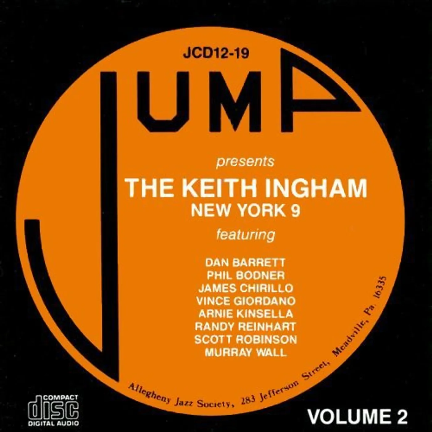KEITH INGHAM NEW YORK 9 - 2 CD