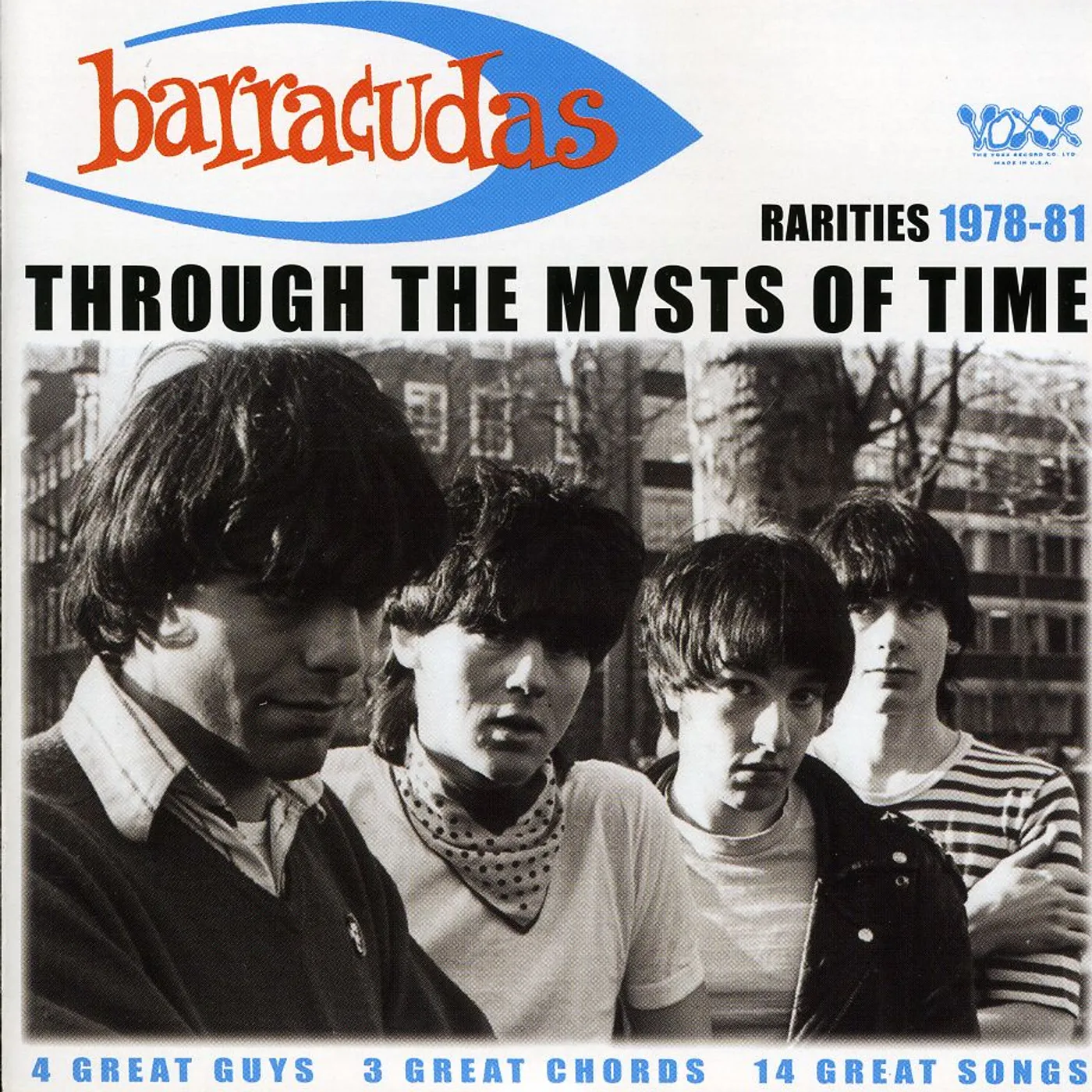 The Barracudas THROUGH MYSTS OF TIME CD