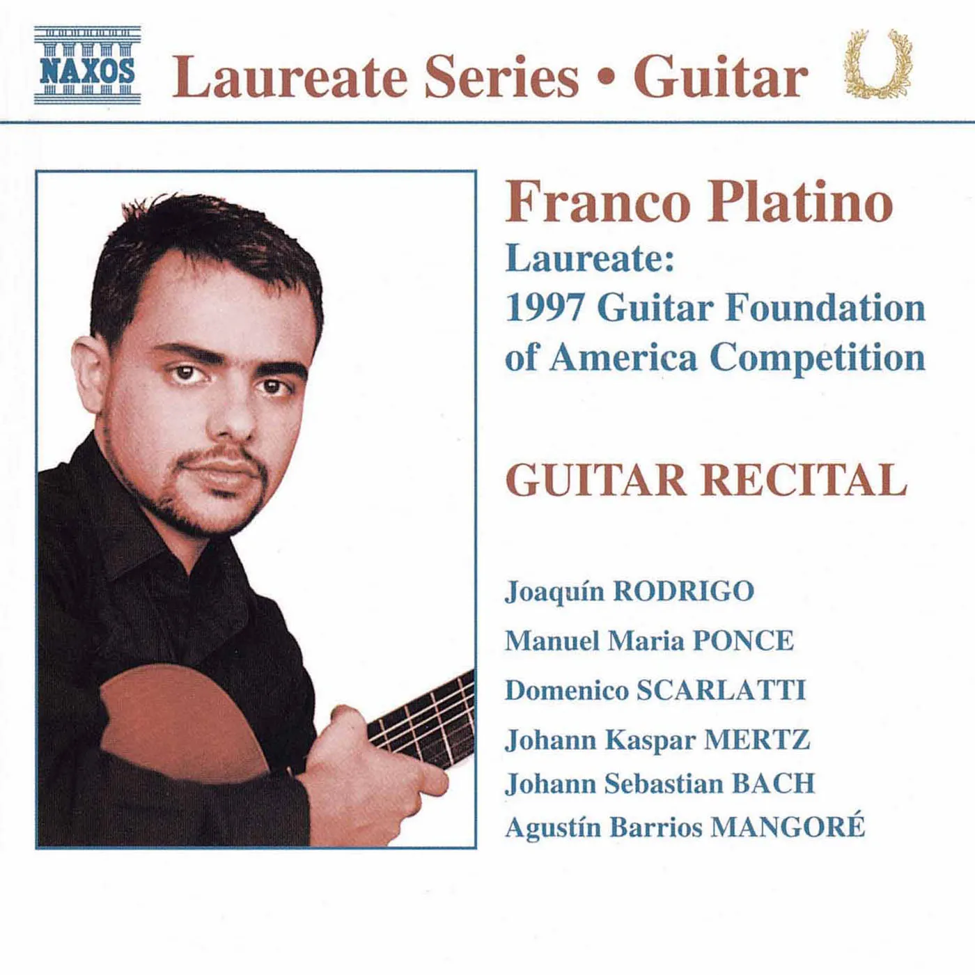 Franco Platino GUITAR RECITAL CD