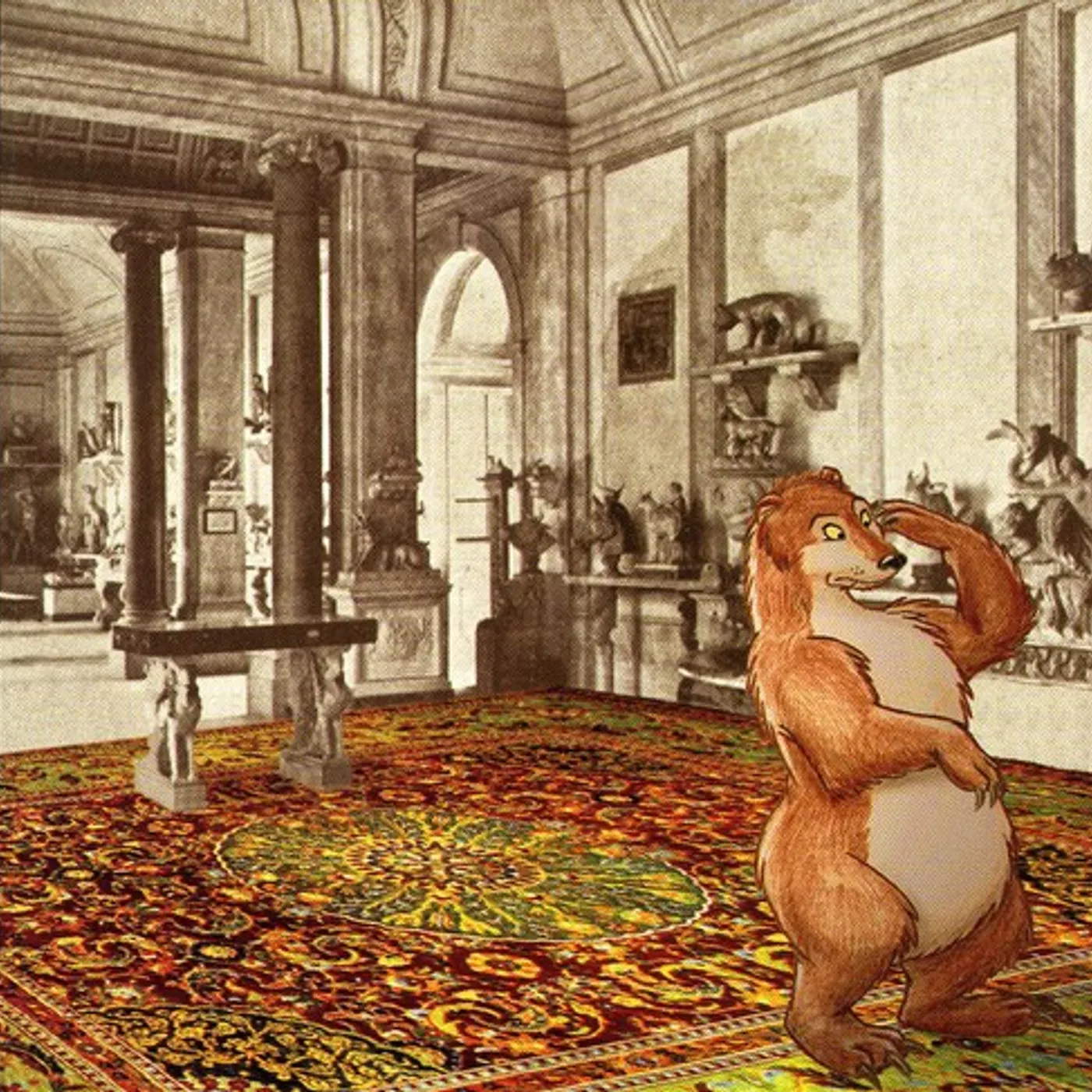 Bob Drake ANIMAL MEDALLION CARPET CD