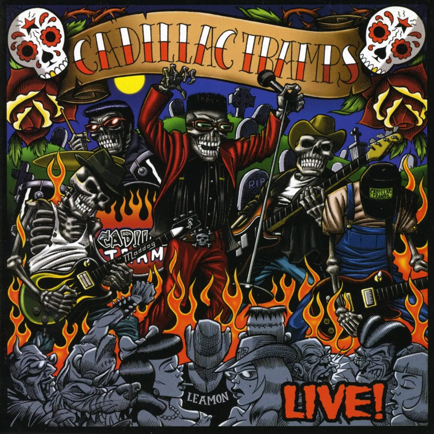 Cadillac Tramps LIVE CD