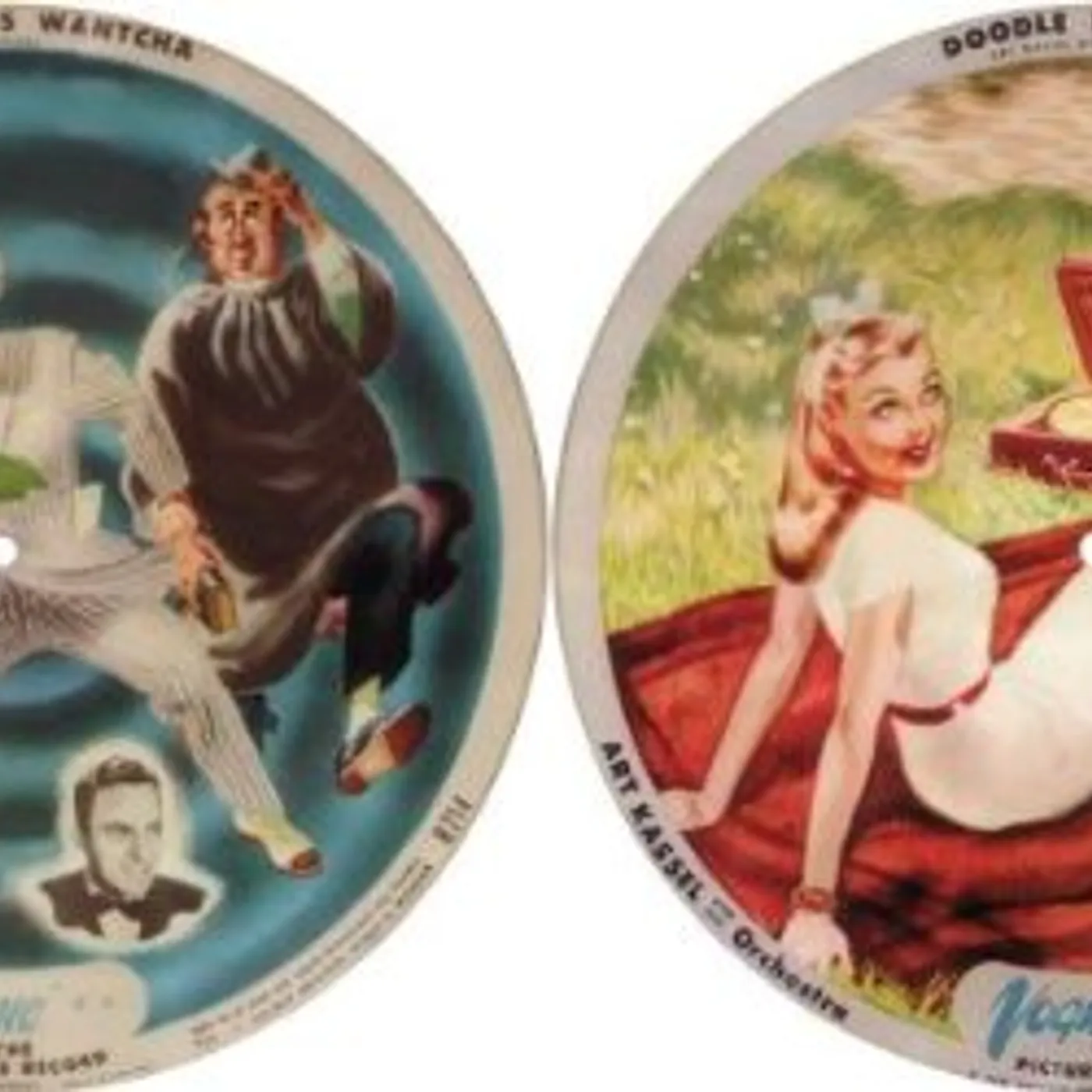 Art Kassel ALL I DO IS WANTCHA / DOODLE DOO DOO (PICTURE DISC Vinyl Record