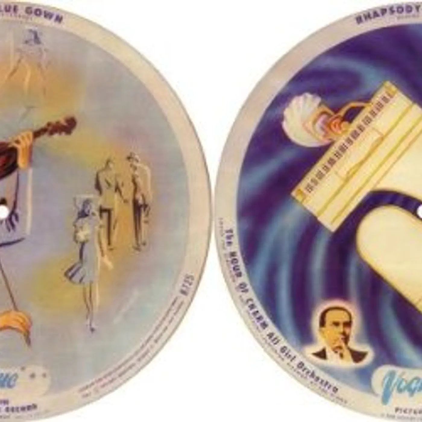Hour of Charm All Girl Orchestra ALICE BLUE GOWN / RHAPSODY IN BLUE PT.1 (PIC DISC) Vinyl Record