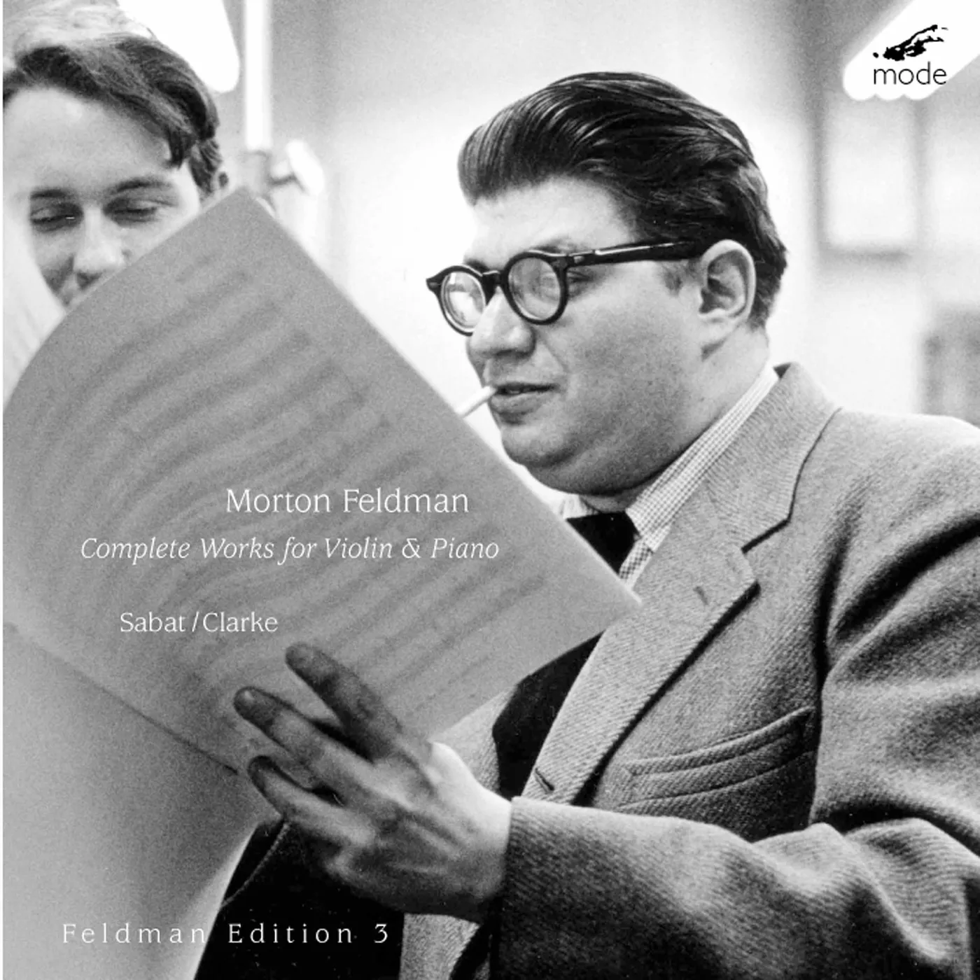 Morton Feldman EDITION 3: COMPLETE WORKS FOR VIOLIN & PIANO CD