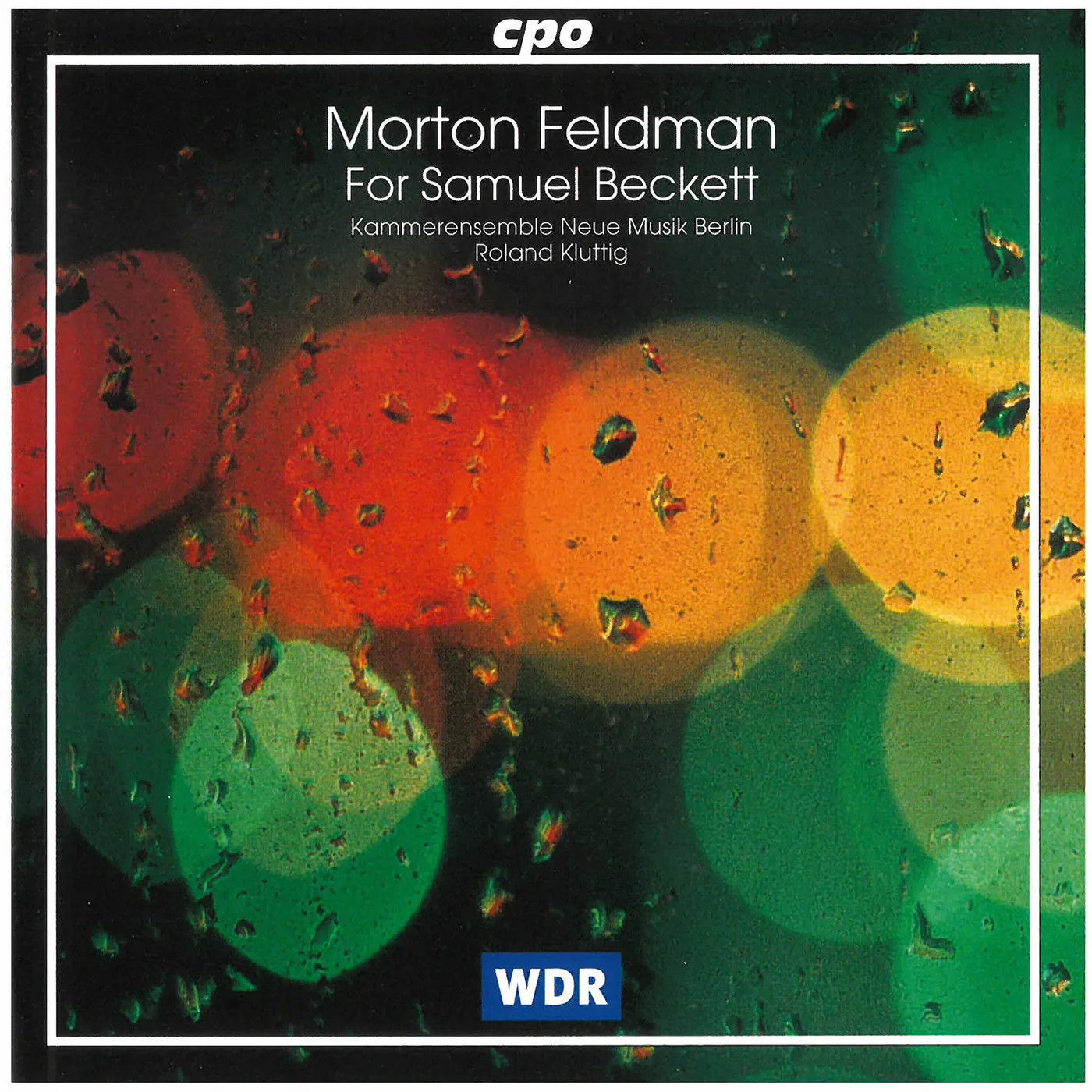Morton Feldman FOR SAMUEL BECKETT: FOR CHAMBER ENSEMBLE CD
