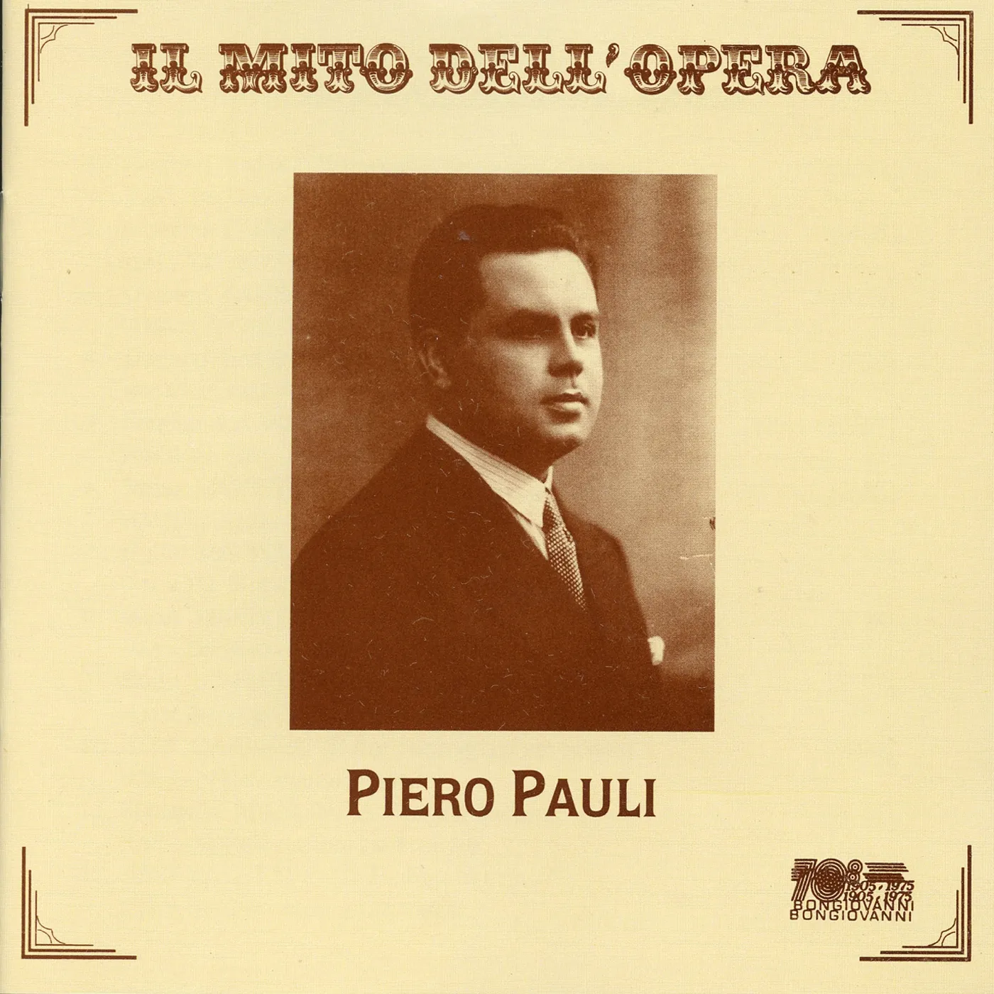 Piero Pauli ARIAS CD