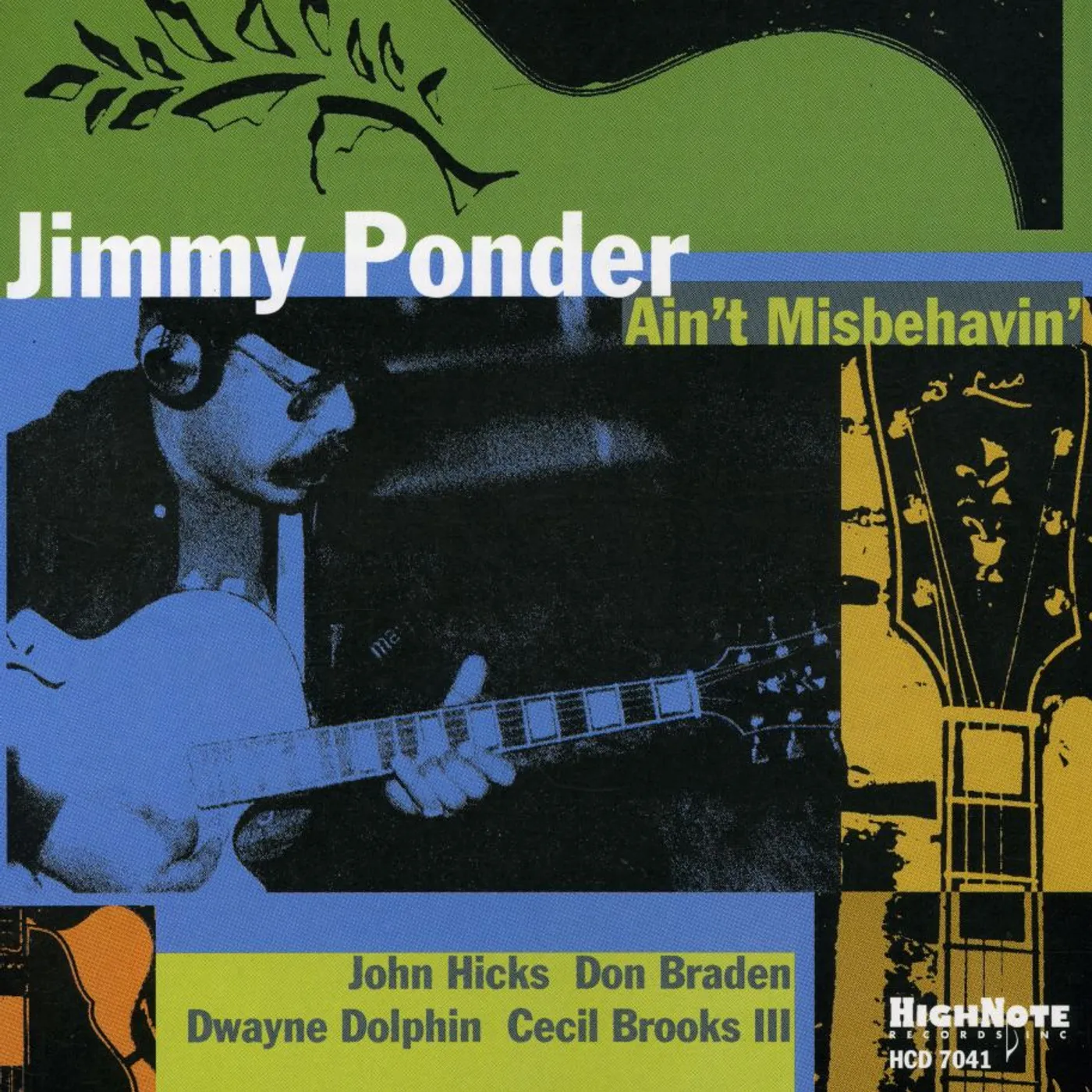 Jimmy Ponder AIN'T MISBEHAVIN CD