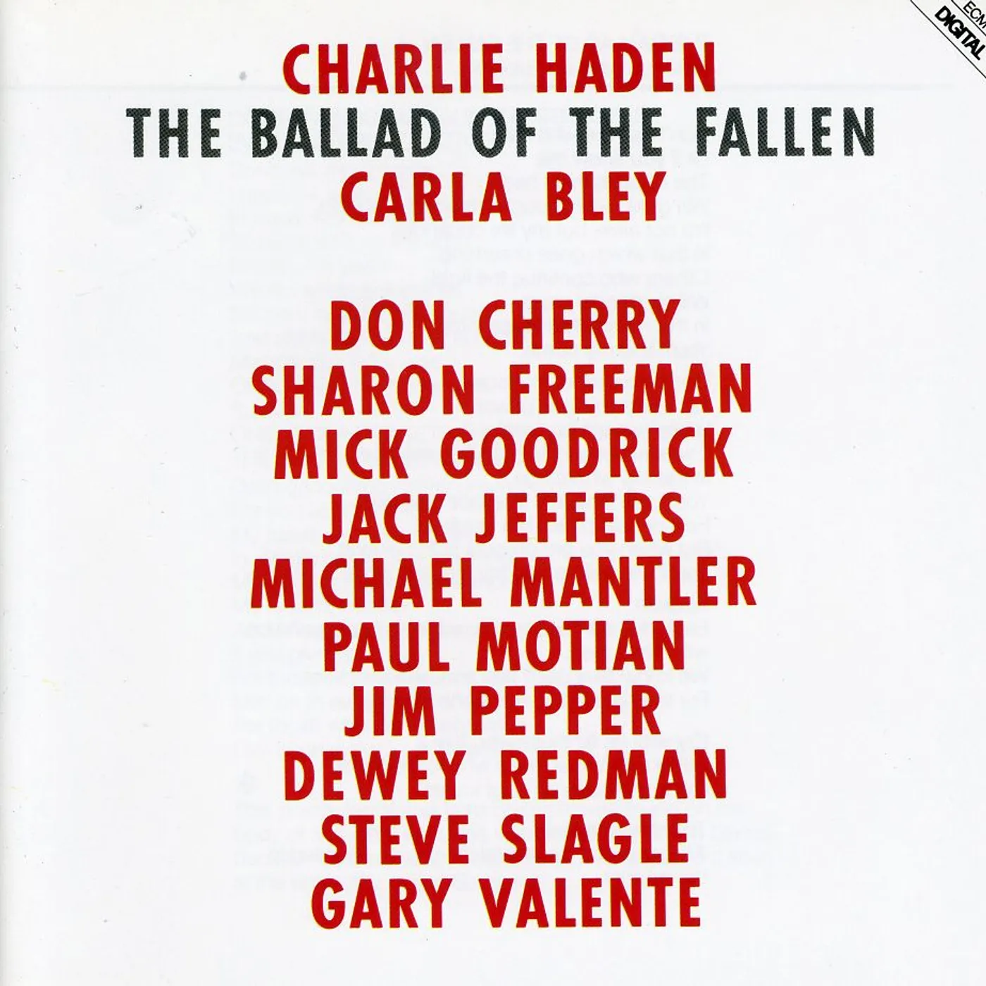 Charlie Haden BALLAD OF FALLEN CD