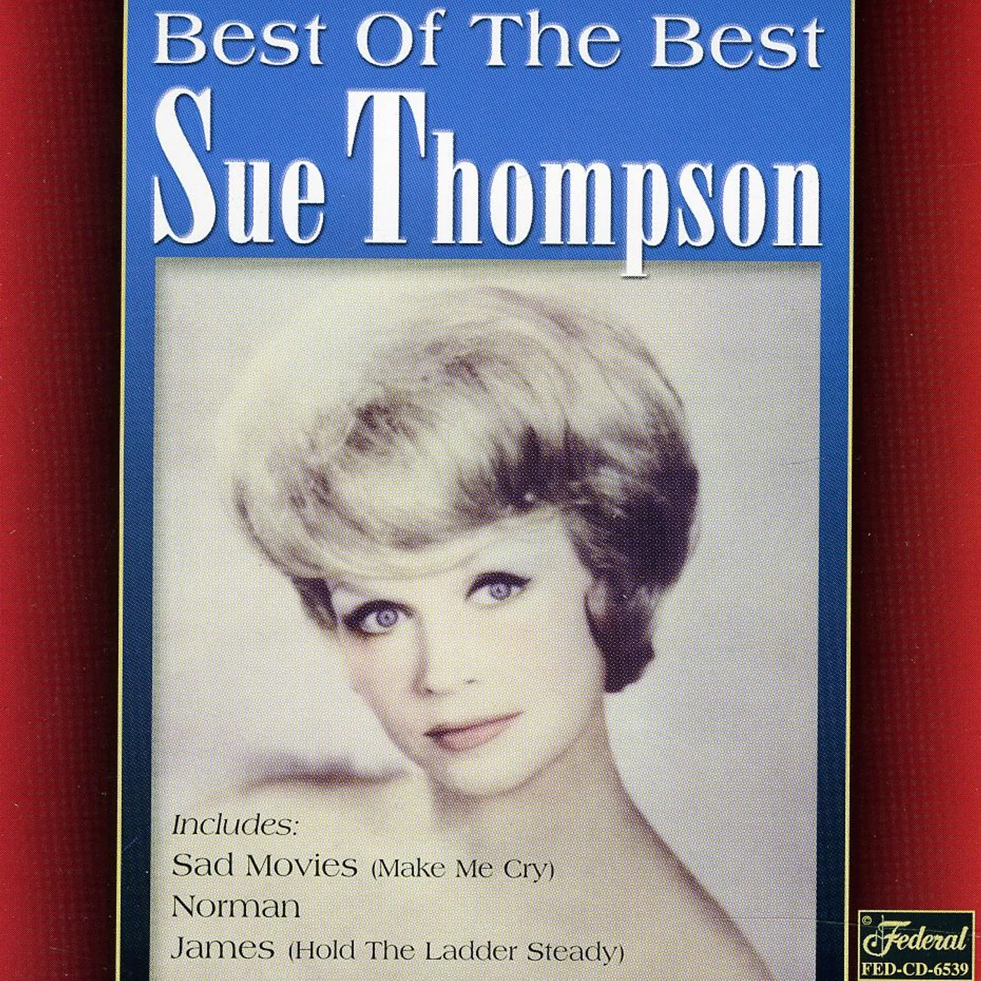 Sue Thompson BEST OF THE BEST CD
