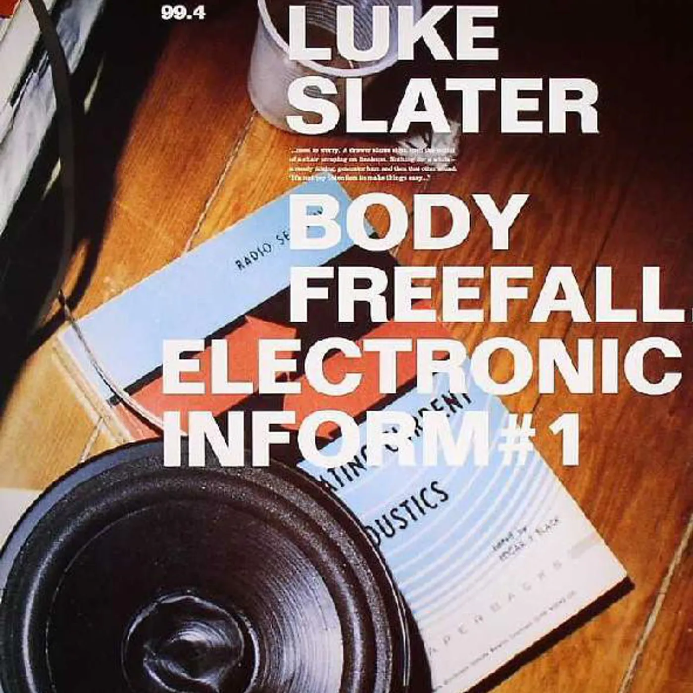 Luke Slater BODY FREEFALL ELECTRONIC INFORM 1 Vinyl Record