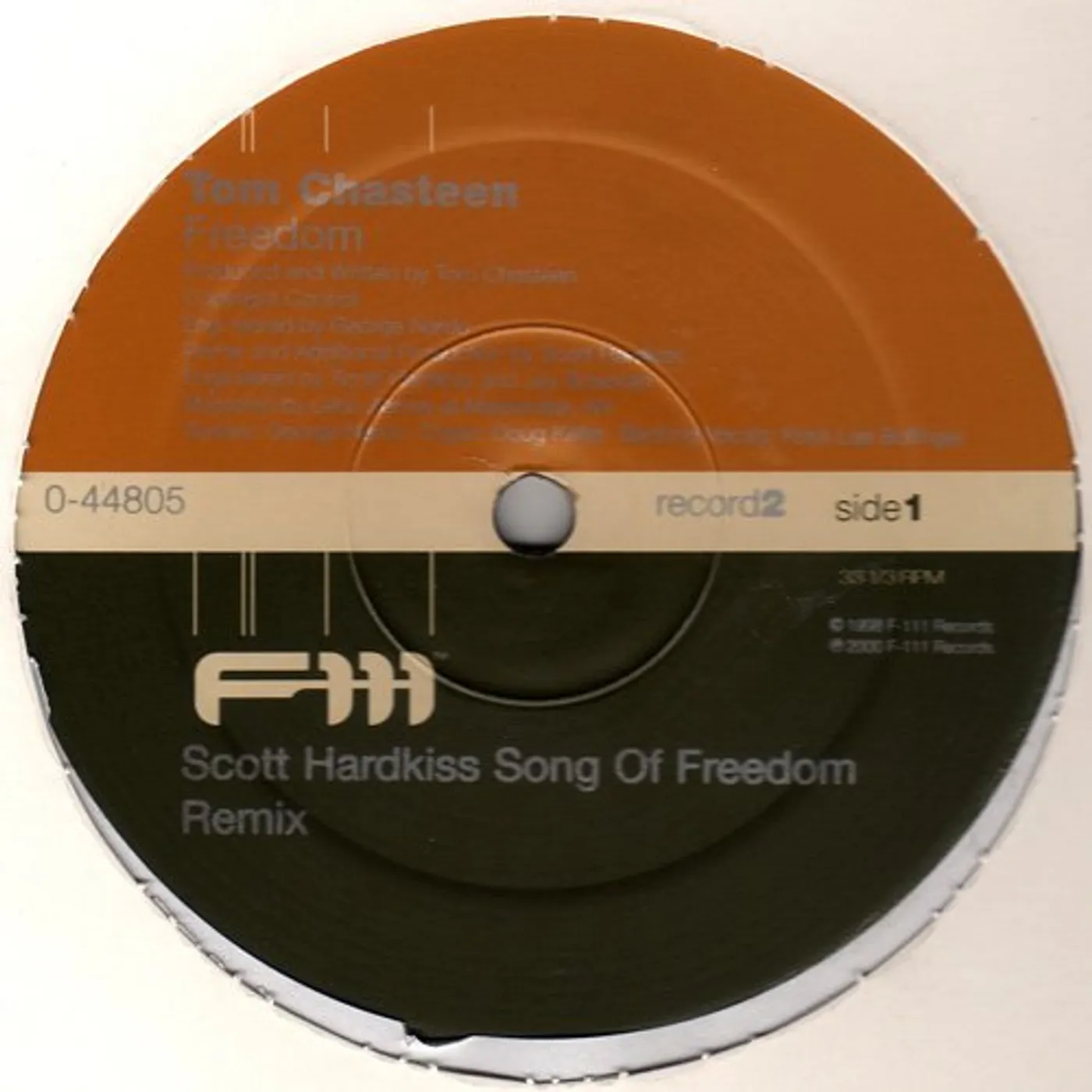 Tom Chasteen Freedom Vinyl Record