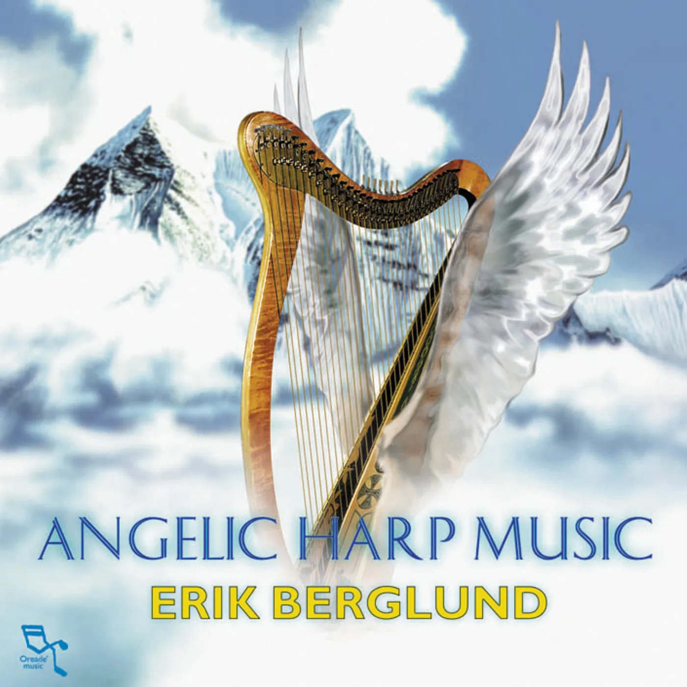 Erik Berglund ANGELIC HARP MUSIC CD