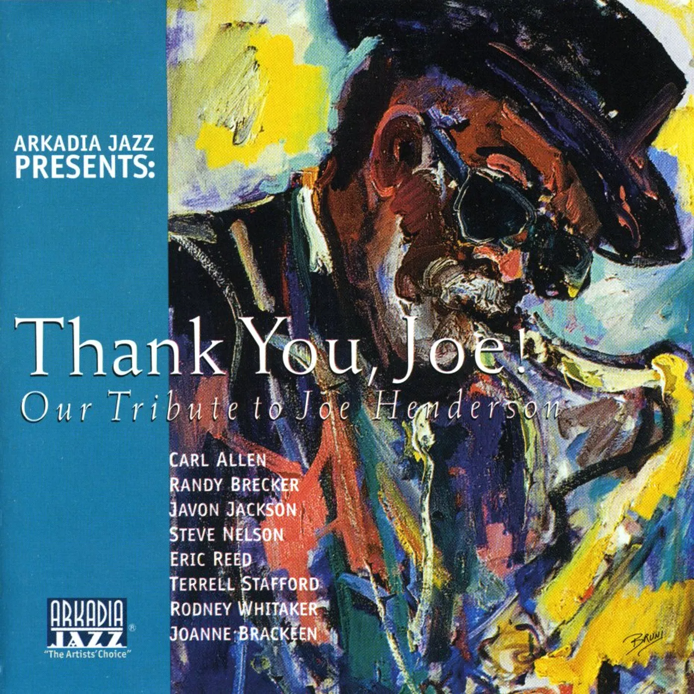 Arkadia Jazz All-Stars THANK YOU JOE CD