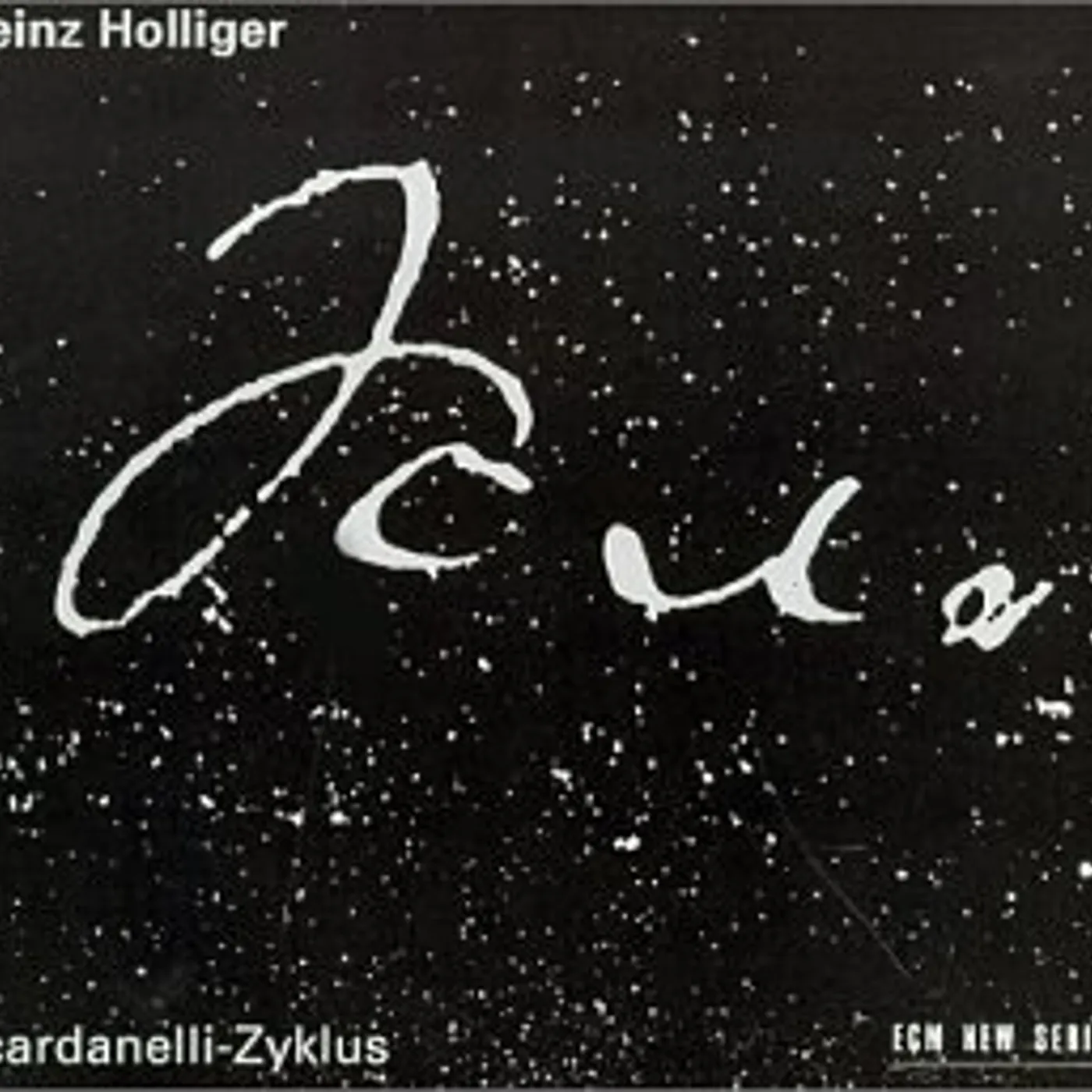Heinz Holliger SCARDANELLI-ZYKLUS CD