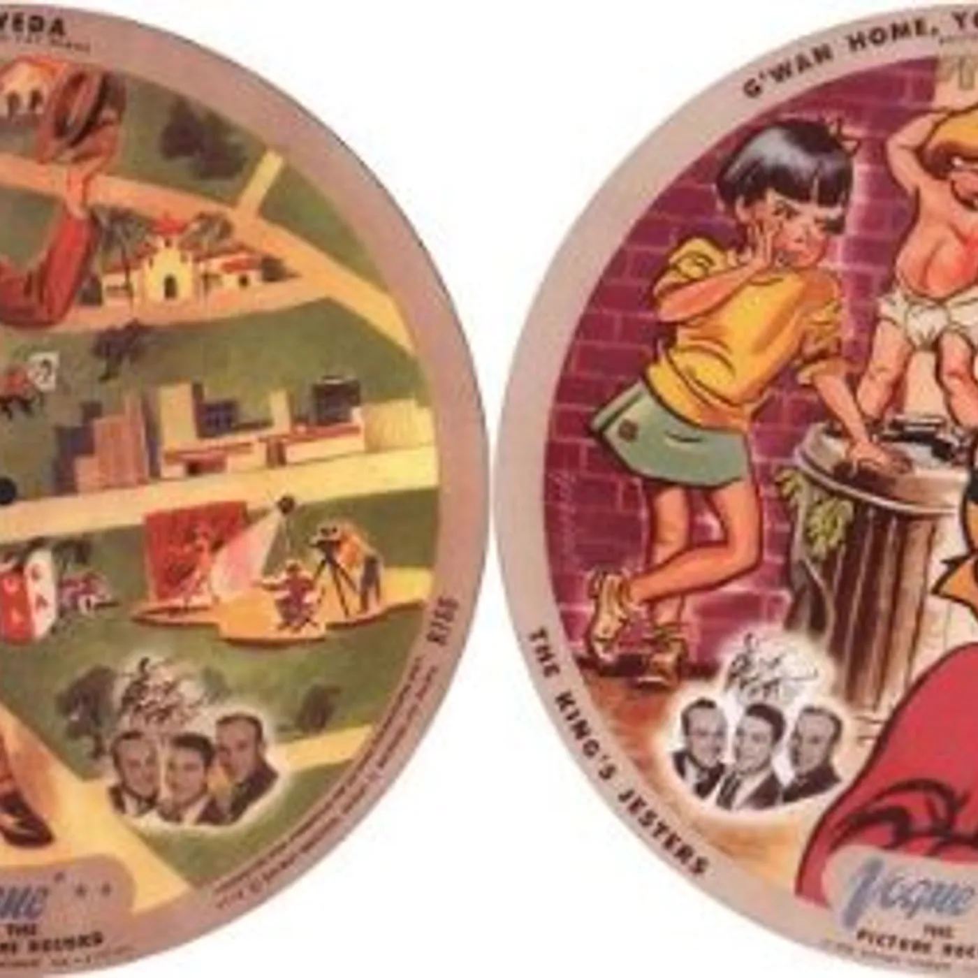 Jesters King G'W AN HOME YOUR MUDDER'S CALLIN' Vinyl Record