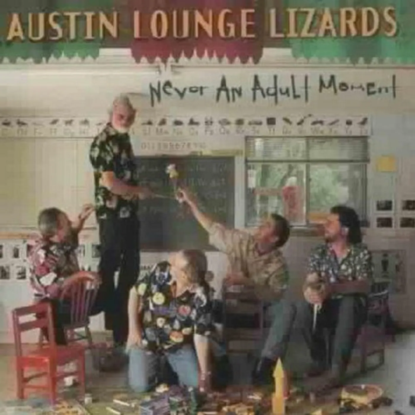 The Austin Lounge Lizards NEVER AN ADULT MOMENT CD