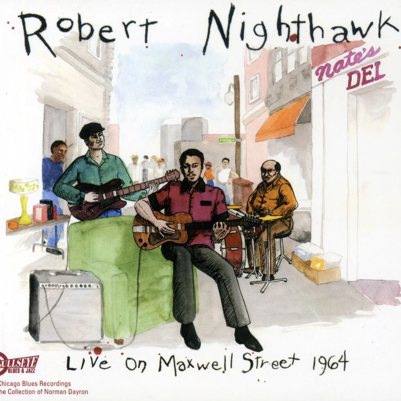 Robert Nighthawk LIVE ON MAXWELL STREET 1964 CD