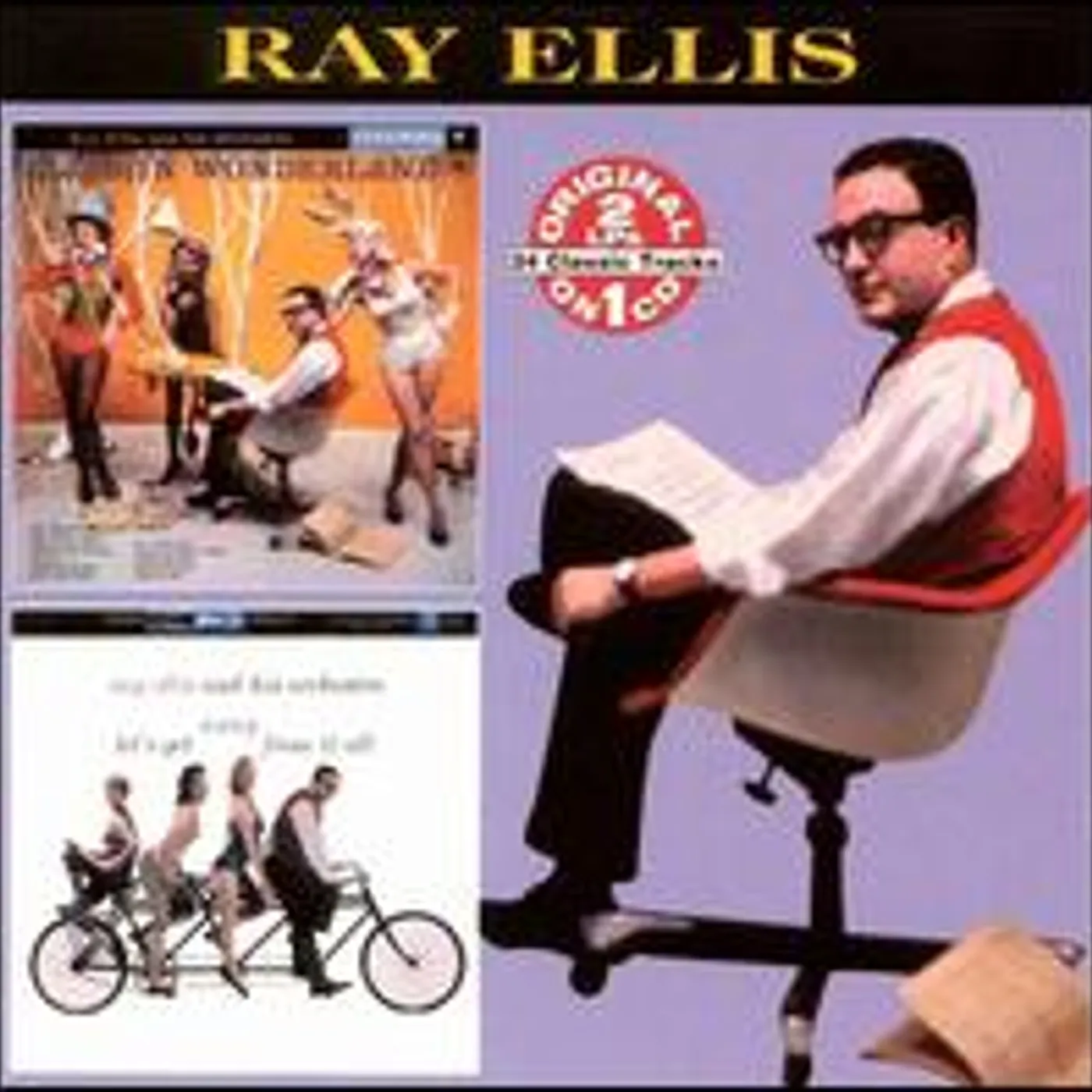 Ray Ellis ELLIS IN WONDERLAND / LET'S GET AWAY FROM IT ALL CD