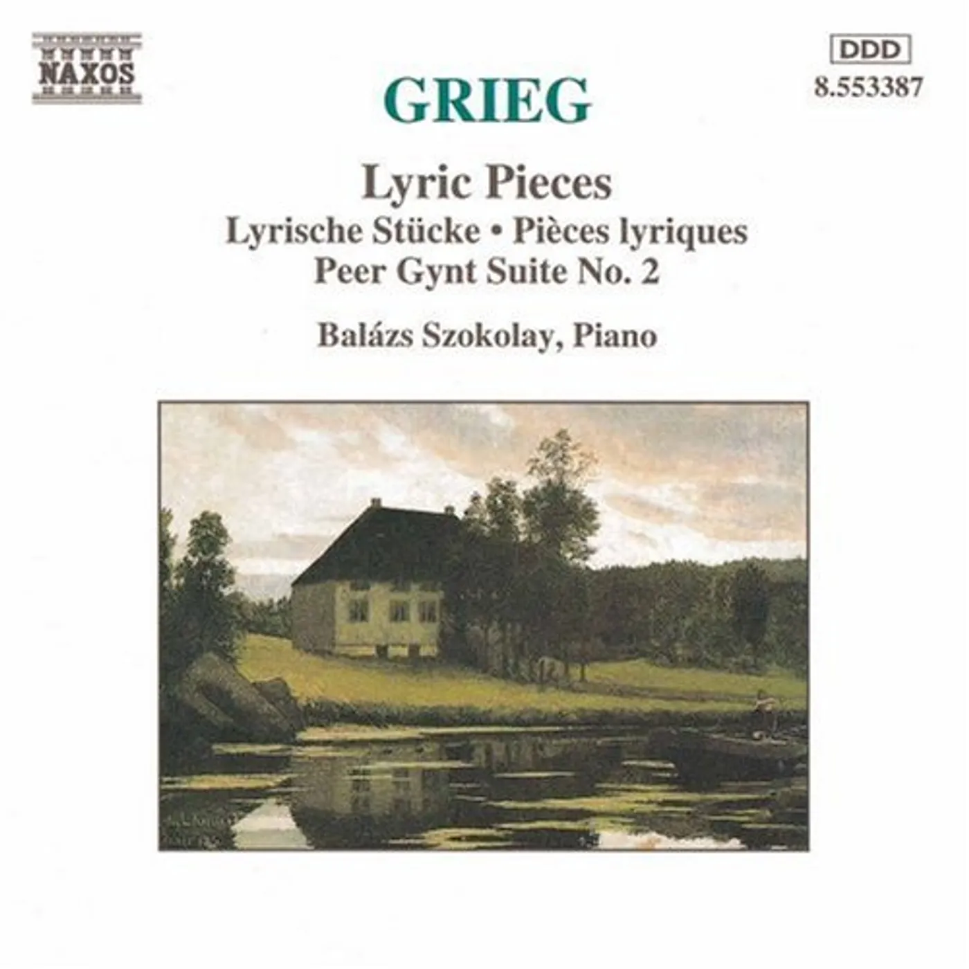 Edvard Grieg LYRIC PIECES & PEER GYNT SUITE NO. 2 CD