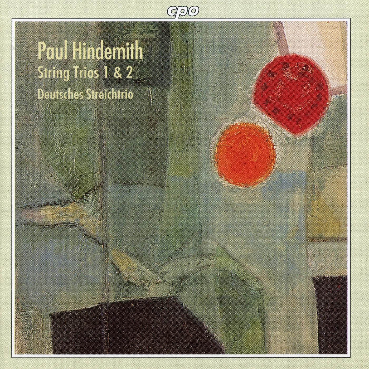 hindemith STRING TRIOS 1 & 2 CD