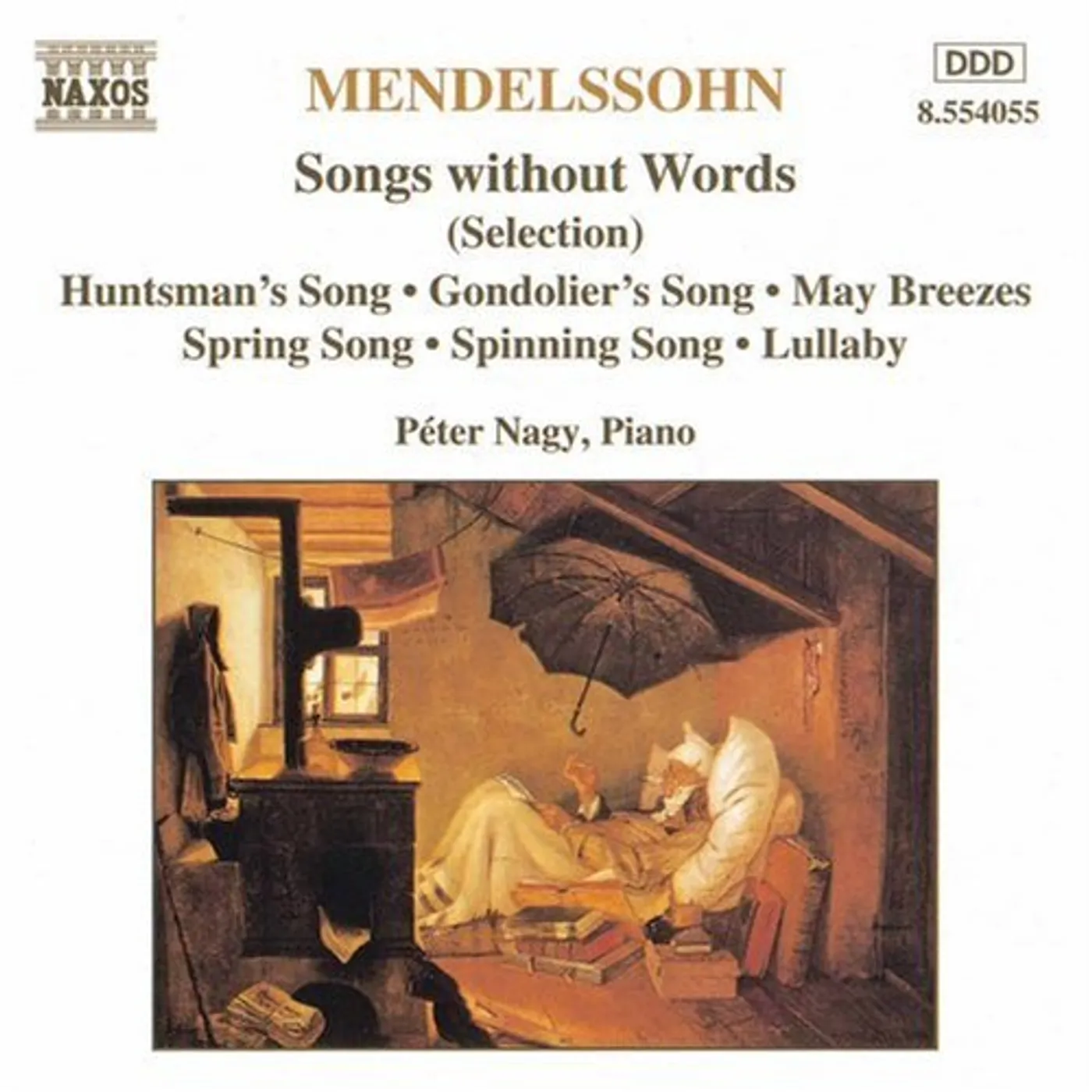 Mendelssohn SONGS WITHOUT WORDS (SELECTION) CD