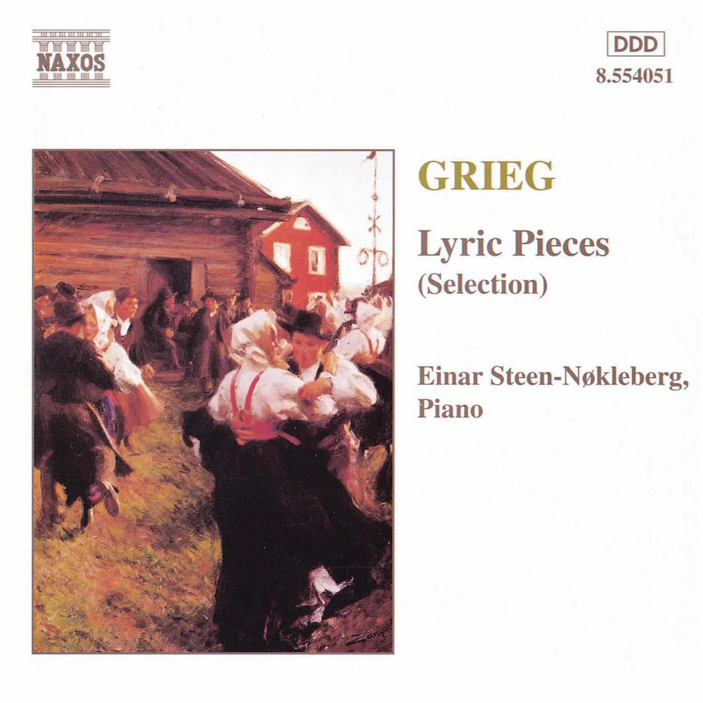 Edvard Grieg LYRIC PIECES (SELECTION) CD
