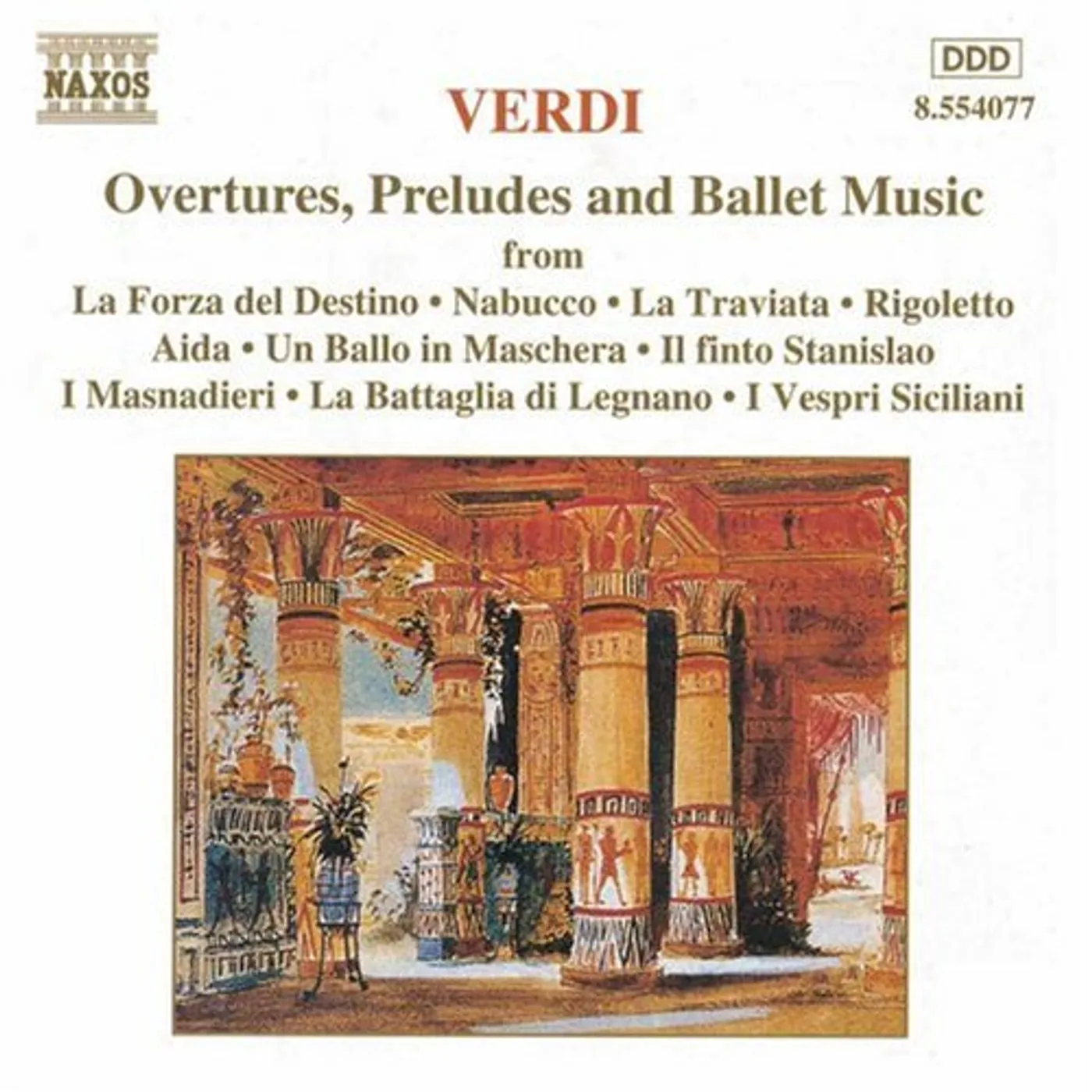 Verdi OVERTURES & PRELUDES CD