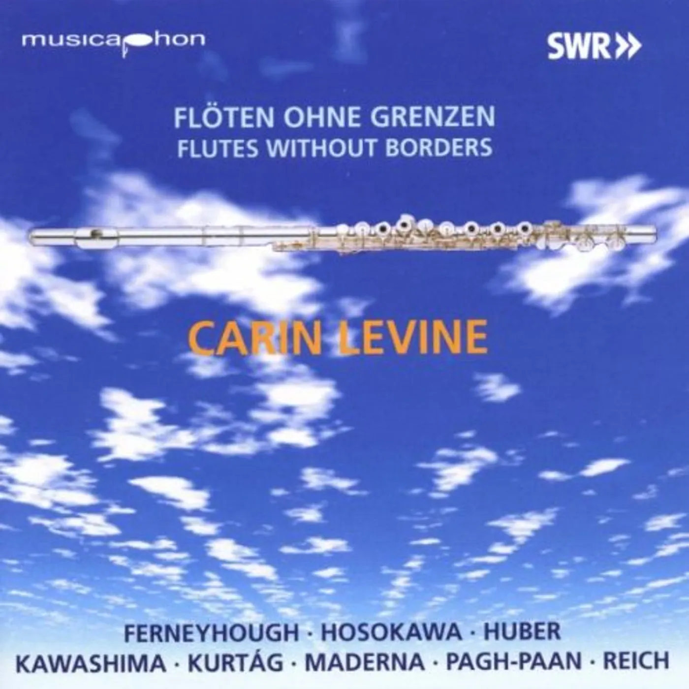 MADERNA / KURTAG / KAWASHIMA / LEVIN FLUTES WITHOUT BORDERS: CADENZA DA DIMENSIONI CD