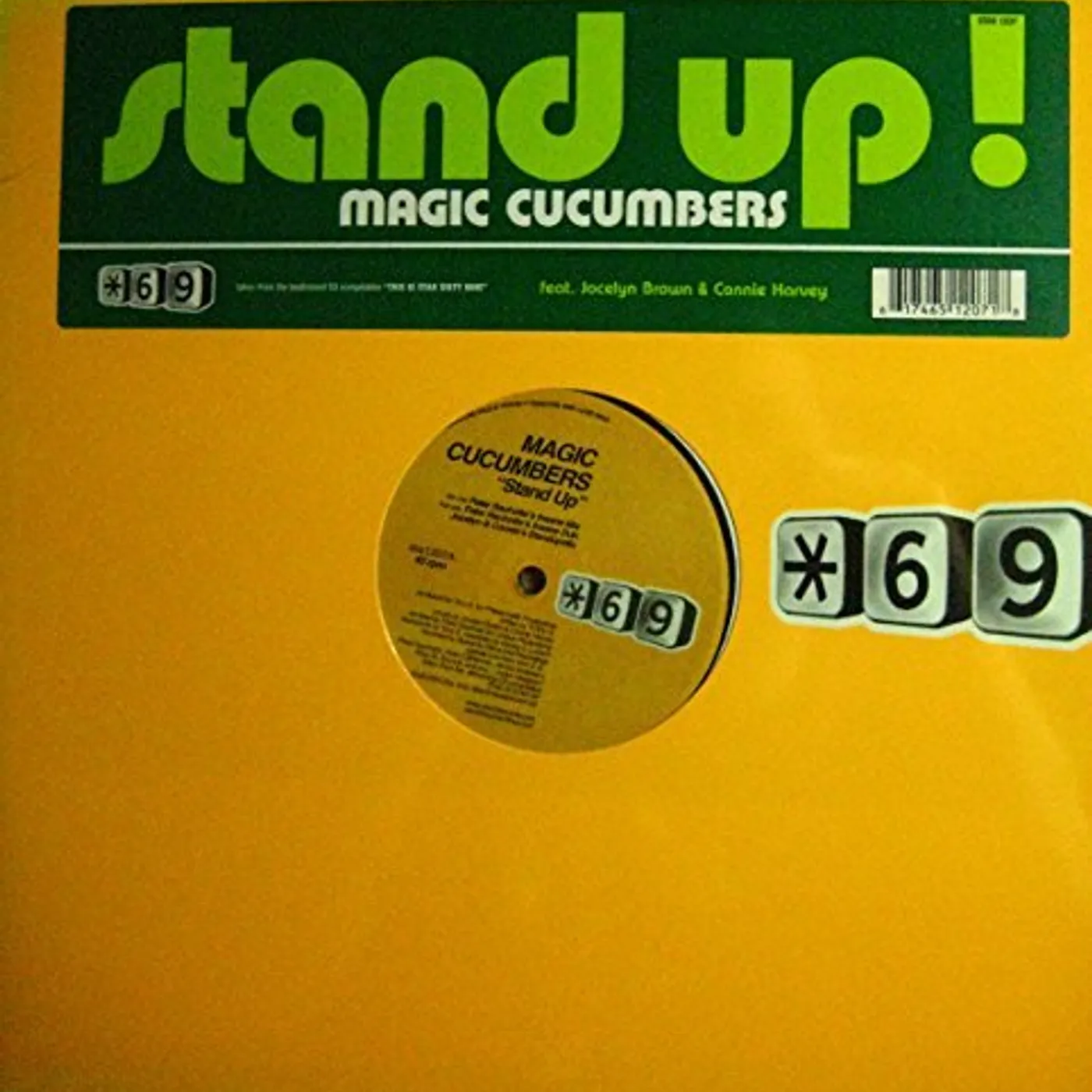 Magic Cucumbers / Jocelyn Brown / Connie Harvey Stand Up Vinyl Record